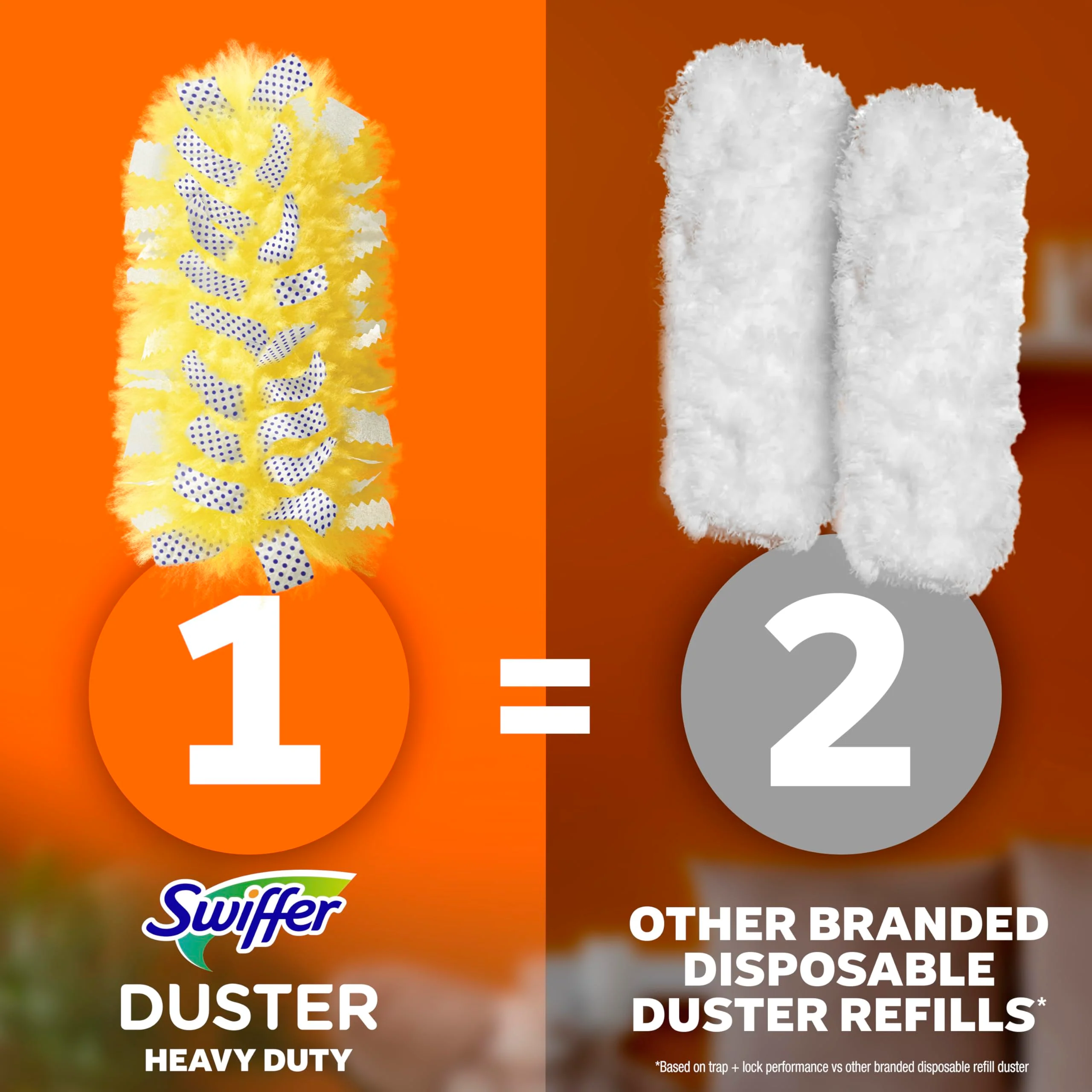 Swiffer Duster Kit with 6 ft Super Extendable Handle, Heavy Duty Starter Kit with 8 Refills - Image 6