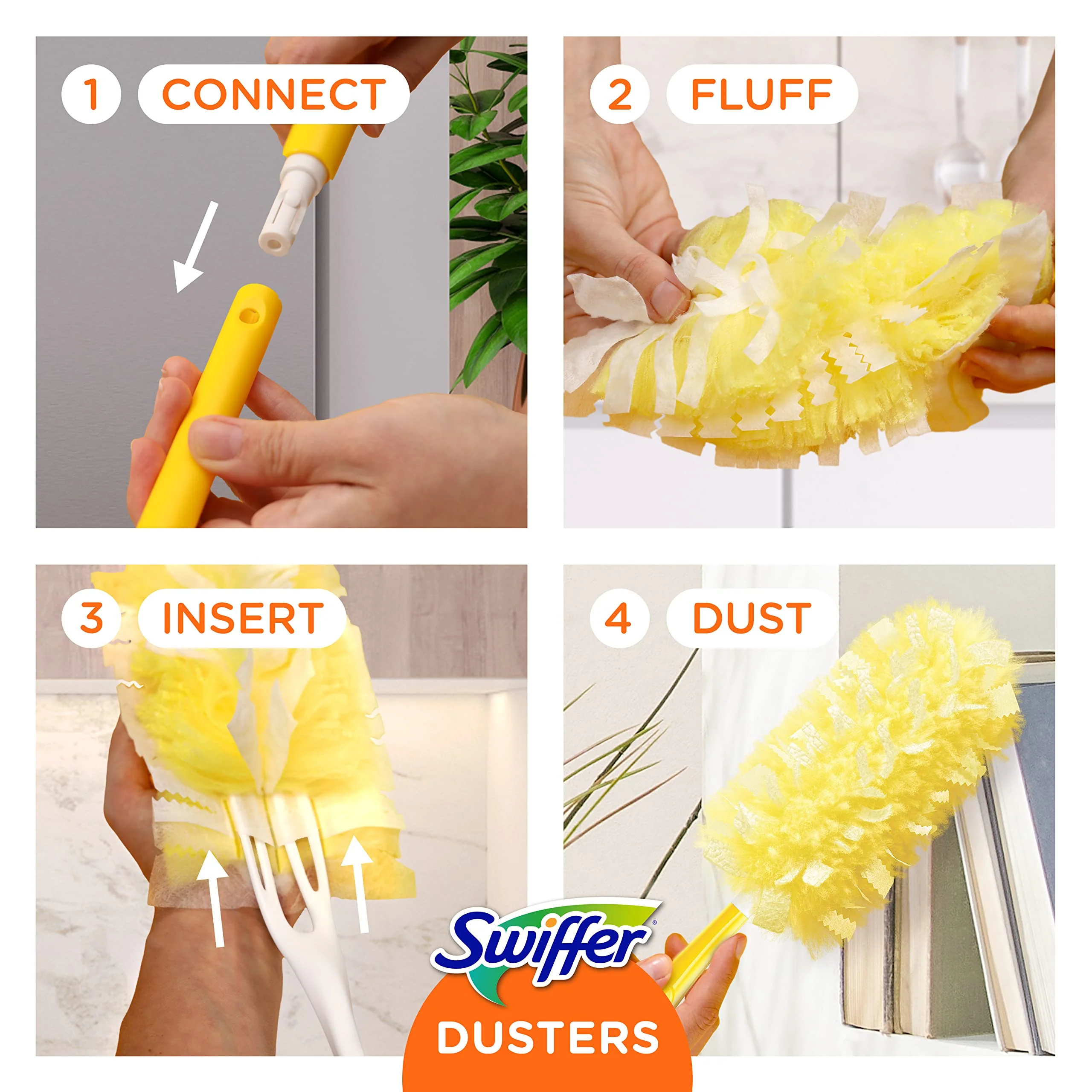 Swiffer Dusters Heavy Duty Multi-Surface Duster Refills for Cleaning, Unscented, 11 Count (Pack of 3) - Image 7