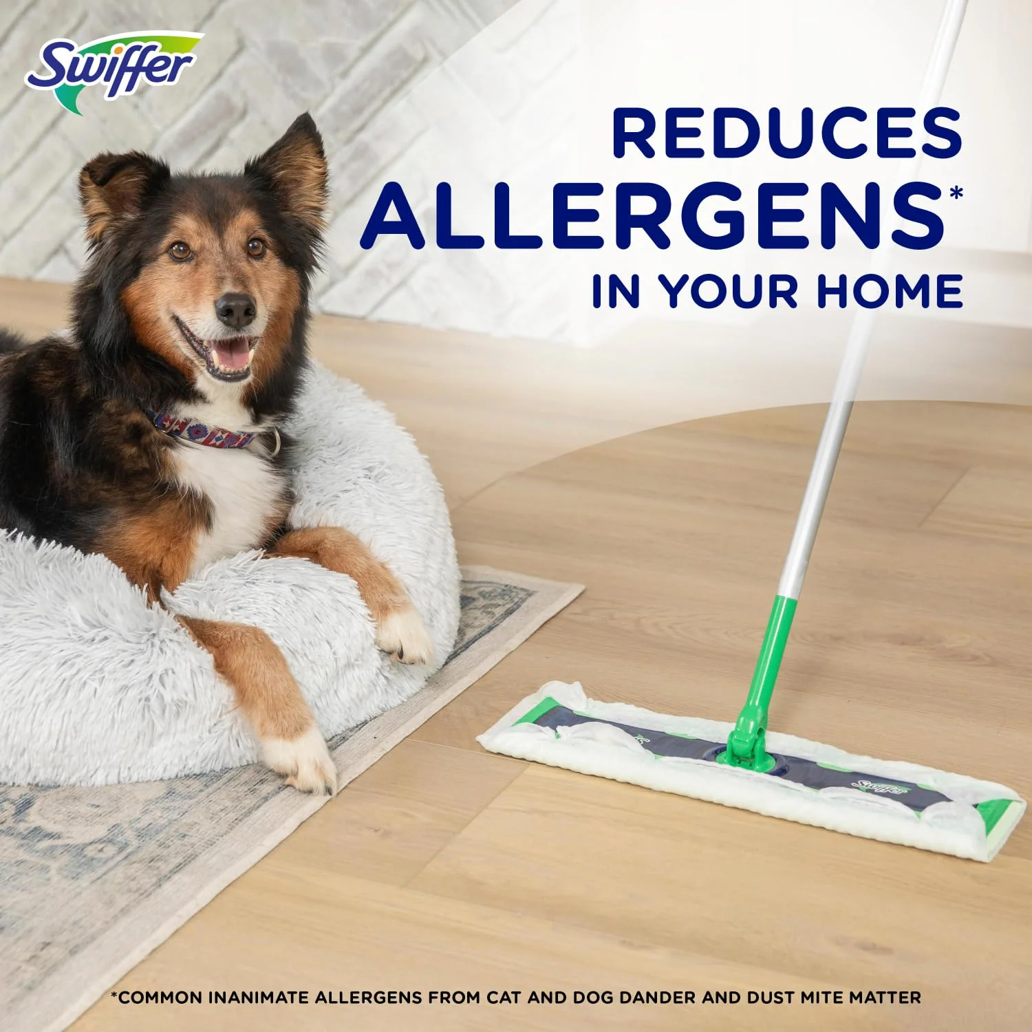 Swiffer Sweep + Mop XL, Broom & Mop Alternative, Floor Cleaner for Dirt, Dust, Hair, All Purpose Cleaning Tool for Home, Bathroom, Kitchen, Set Includes 1 XL Sweeper 8 XL Dry Pads 2 XL Wet Pads Fresh - Image 7
