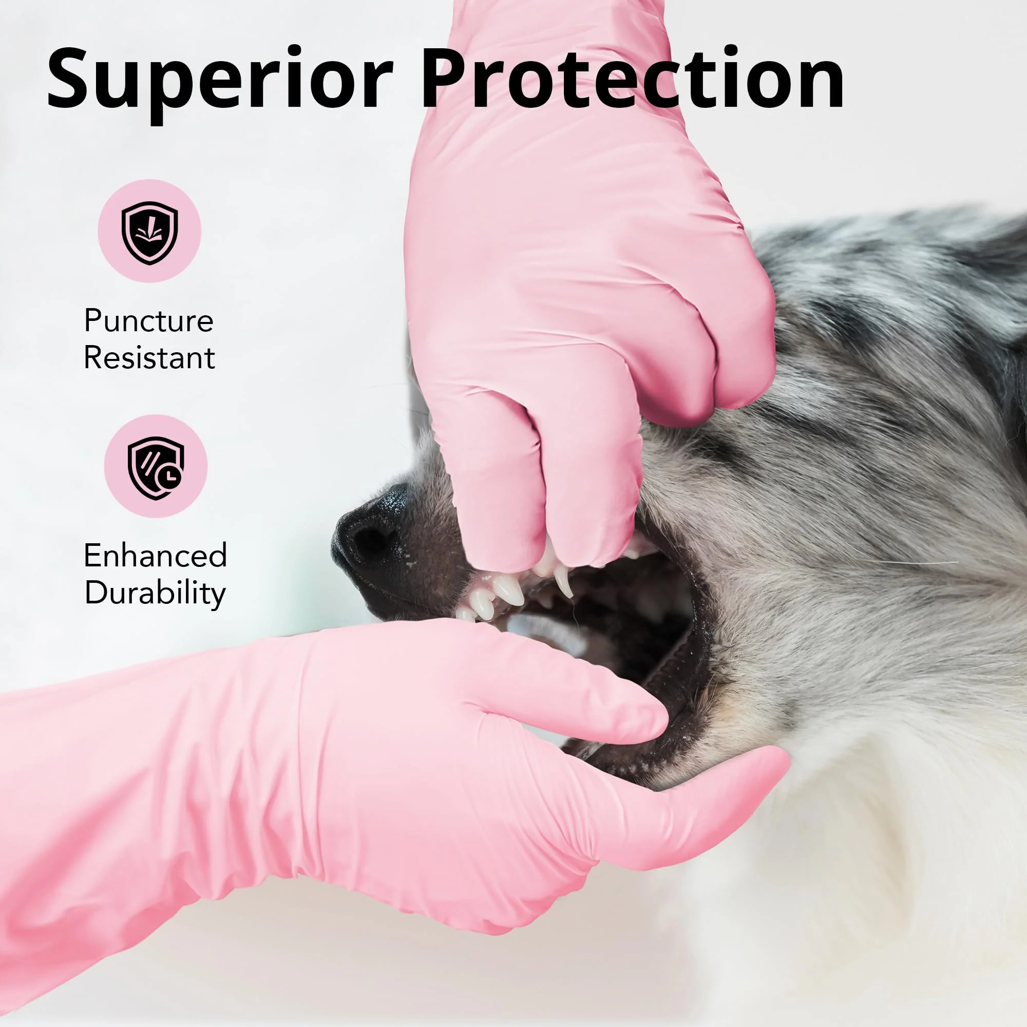 SwiftGrip Disposable Nitrile Dishwashing Gloves, Extended 12 Inches Cuff, 6-mil, Small, Cherry Blossom Cleaning Gloves for Latex-Free, Ideal for Cooking, Hair Dye, Spa (Box of 100) - Image 8