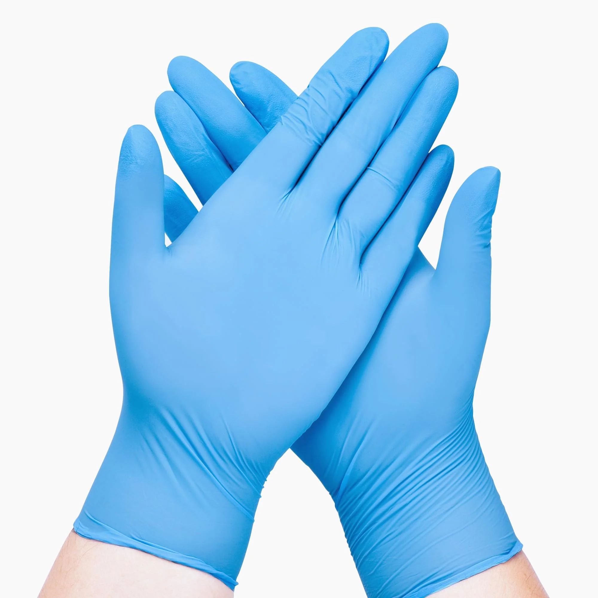 SwiftGrip Disposable Nitrile Exam Gloves, Blue, Nitrile Gloves Disposable Latex Free, Medical Gloves, Cleaning Gloves, Food-Safe Rubber Gloves, Powder Free, Non-Sterile, 1000-ct Case (X-Small) - Image 4