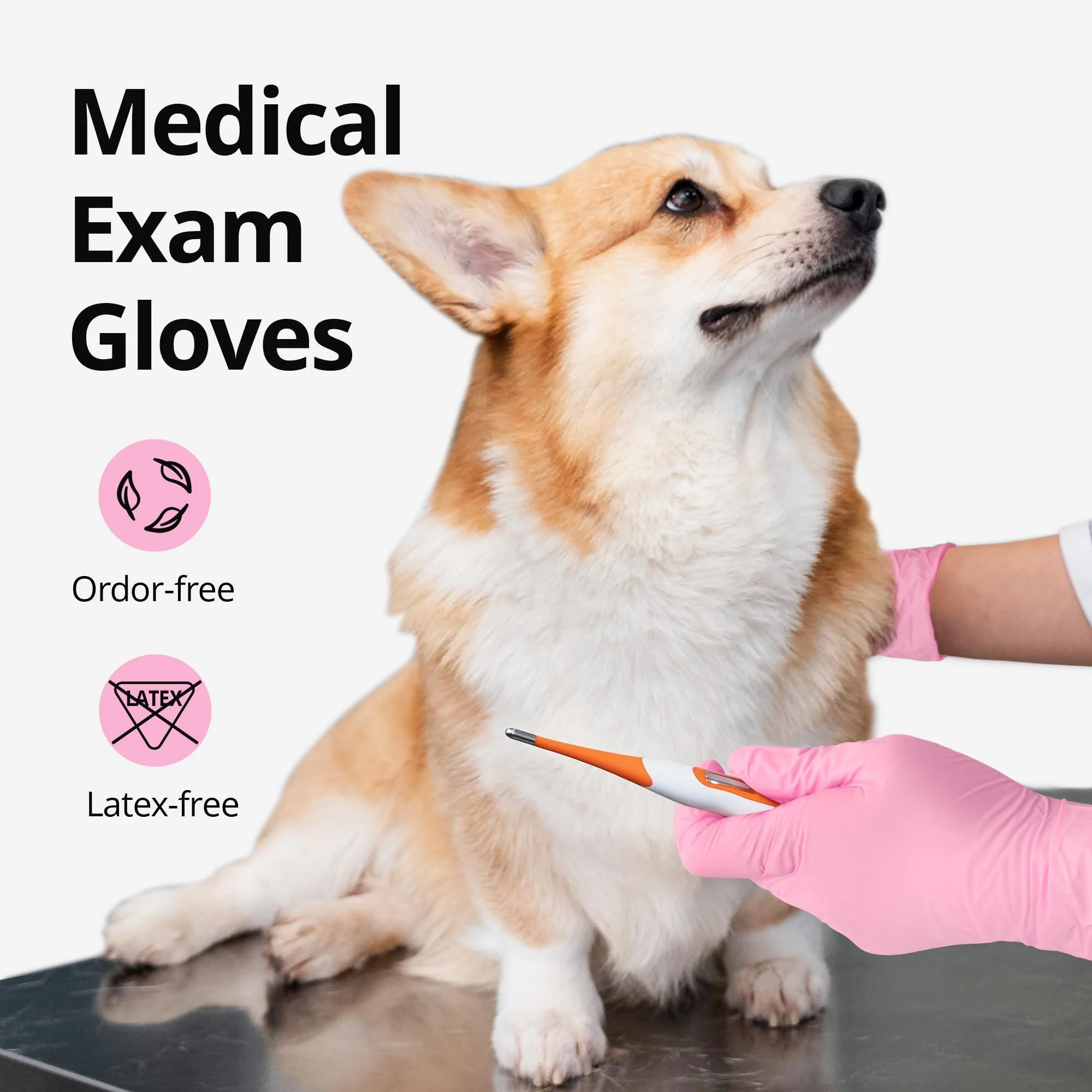 SwiftGrip Nitrile Exam Gloves, 4 Mil, Large, Cherry Blossom, Food Safe Gloves Disposable Latex Free, Powder Free for Cleaning Supplies, Esthetician, Hair Dye, Tattoo Supplies (Box of 1000) - Image 7