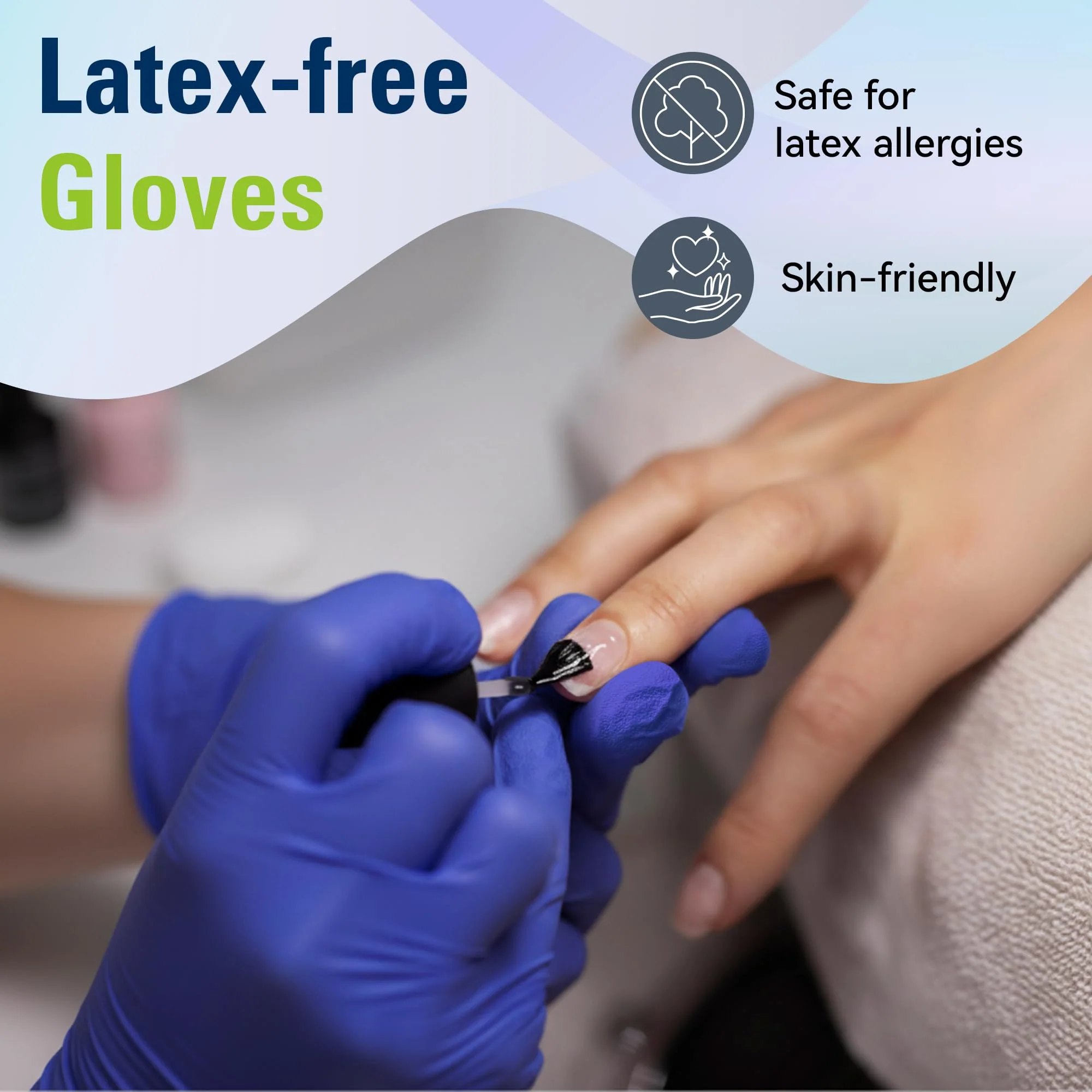 SWIFTLITE Disposable Nitrile Gloves, Food Safe, Latex-Free Powder-Free, Kitchen Rubber Gloves for Cooking, Cleaning and Food Prep (Medium, 300) - Image 4