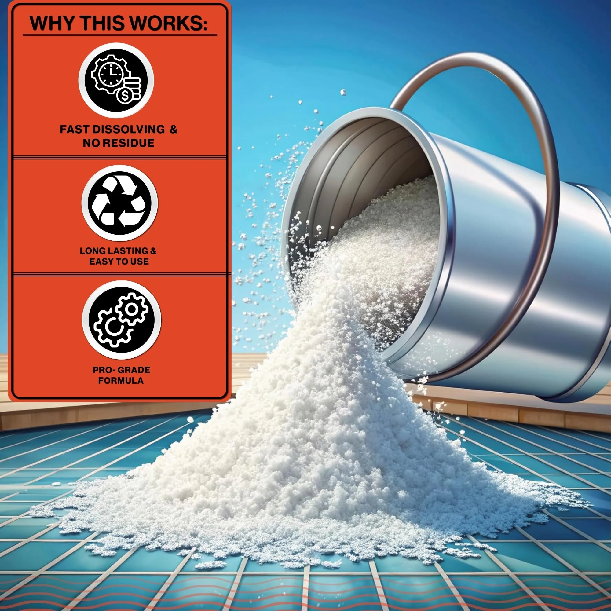 Swimables 4-Pounds Premium Pool Stabilizer & Conditioner, Max Strength Cyanuric Acid for Pools, Spa & Salt Water – Reduces Chlorine Loss, Ideal for Swimming & Hot Tubs - Image 6