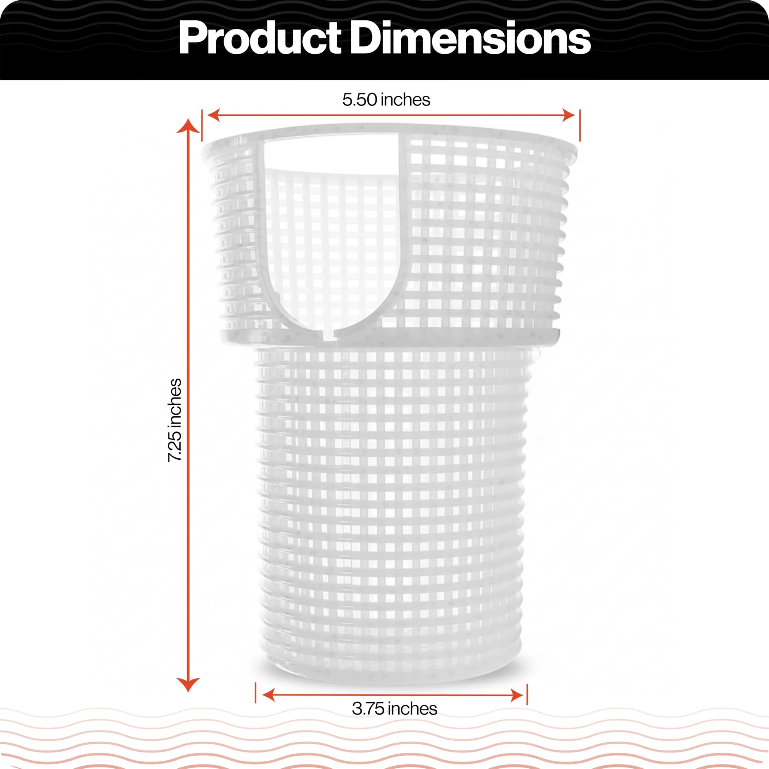 Swimables Pump Basket Compatible With Superflo and VS Pool Pump 355667 | Pro Grade for Pentair Filter | Small & Large Debris | Made in USA - Image 3