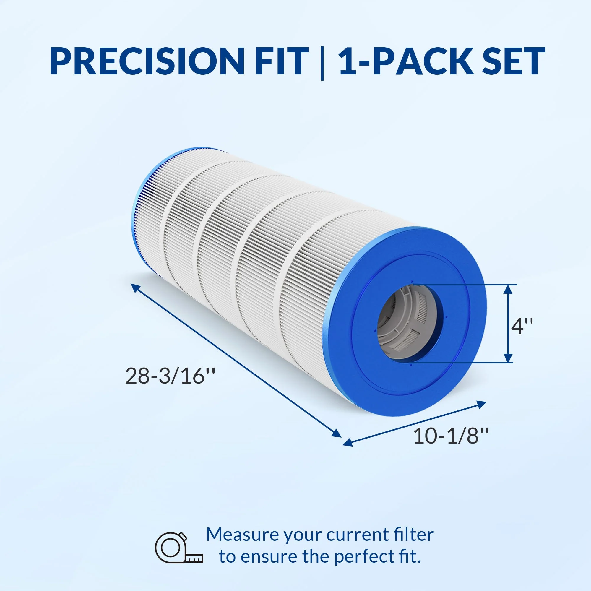 Swimara Pro Series Pool Filter Cartridge, 3oz Trilobal Fabric, Replacement for Hayward CX200XRE PA200S Unicel C-9442, Compatible with SwimClear C200S CS200E, 200 Sq. Ft. - Image 7