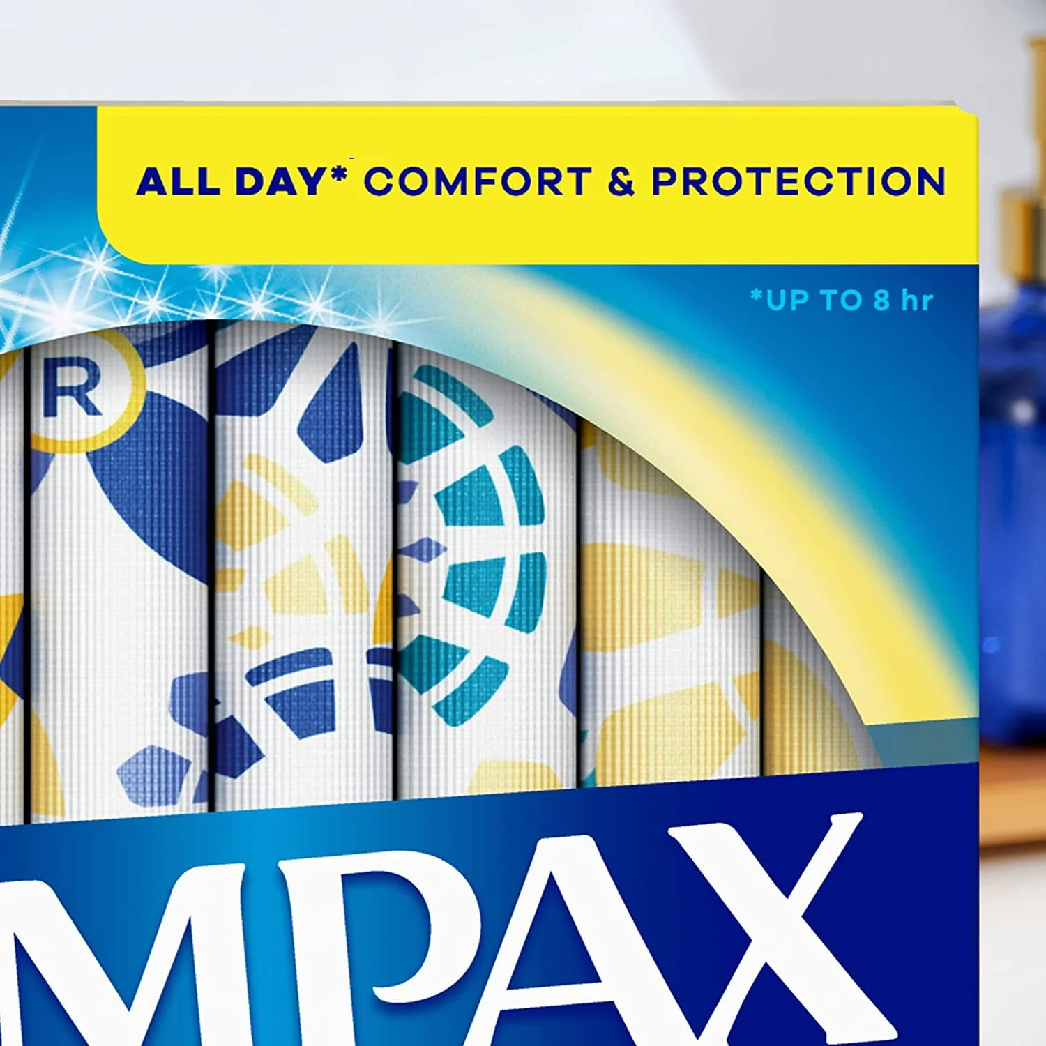 Tampax Pearl Tampons Super Plus Absorbency, with Leakguard Braid, Unscented, 50 Count (Pack of 2) - Image 5
