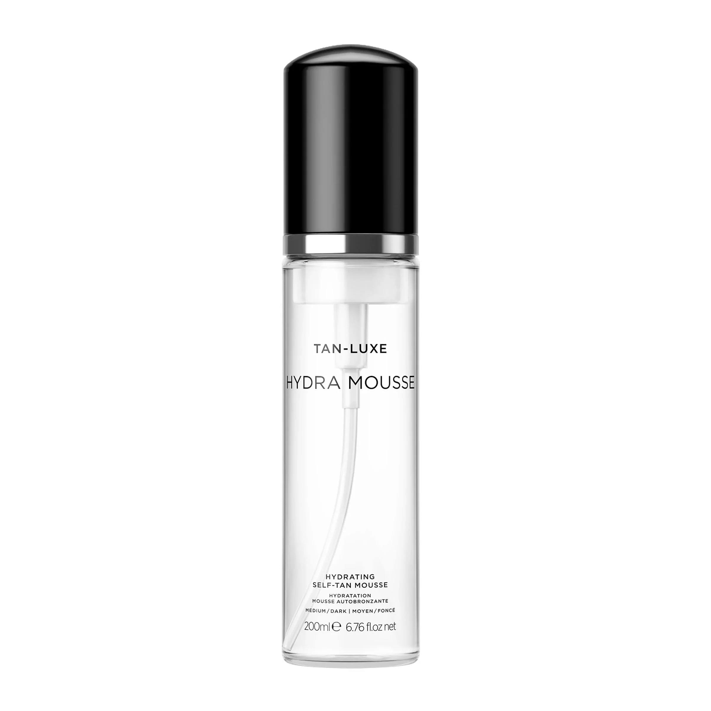 Tan-Luxe Hydra Mousse, Hydrating Self Tan Mousse, Transfer-Free Body Tanner for a Streak-Free Glow, Cruelty-Free, 6.76 fl. oz