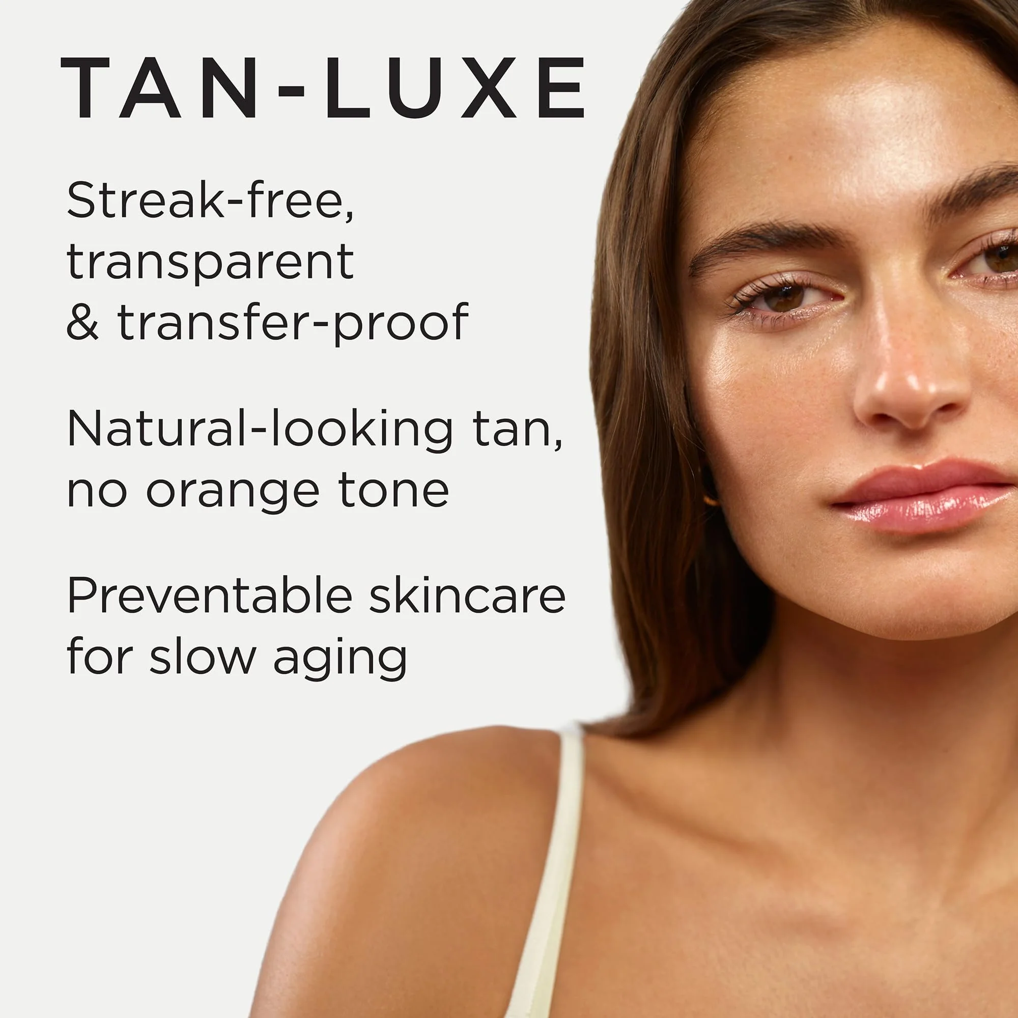 Tan-Luxe The Gradual, Illuminating Gradual Tan Lotion, Hydrating Body Self Tanner for a Natural Looking Glow, Buildable & Streak-Free, Cruelty-Free, 8.45 fl. oz - Image 4