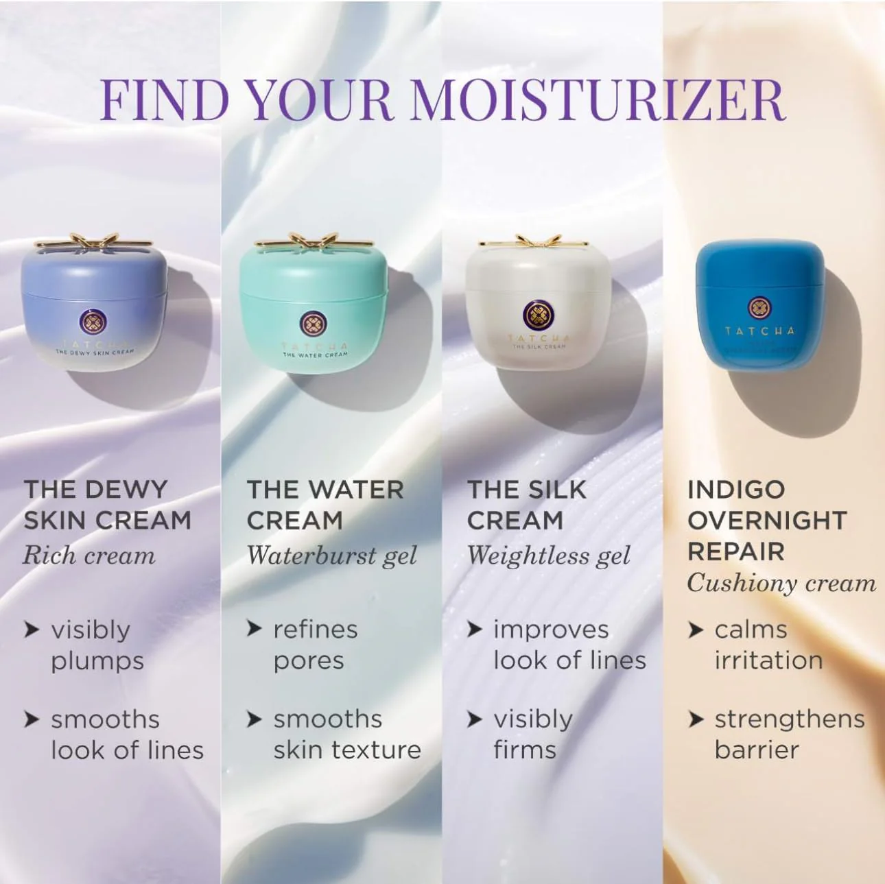 TATCHA The Dewy Skin Cream | Rich Face Cream to Hydrate, Plump and Protect Dry and Combo Skin | 10 ml / 0.34 oz - Image 3
