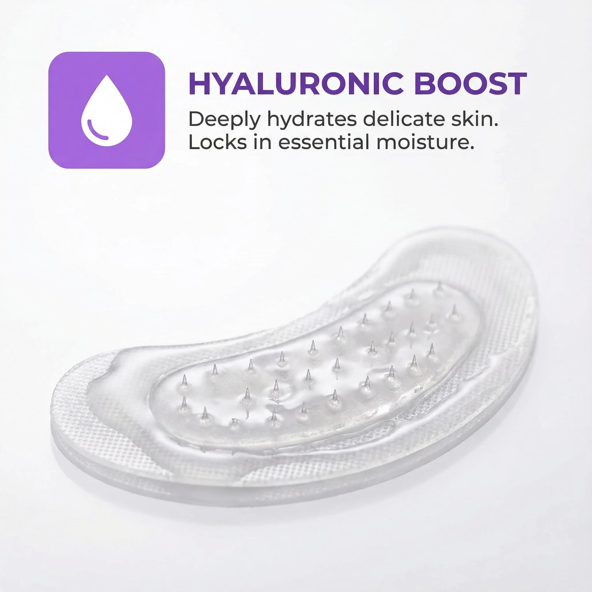 TAWODIUM Novelia Micro Eye Patches, Microglow Undereye Patches, Hyaluronic Acid Serum Infused Eye Masks, Reduce Puffy and Dark Circles, Firming Smile Line, Hydrating & Smoothing Skin (6Pairs) (1 Box) - Image 6