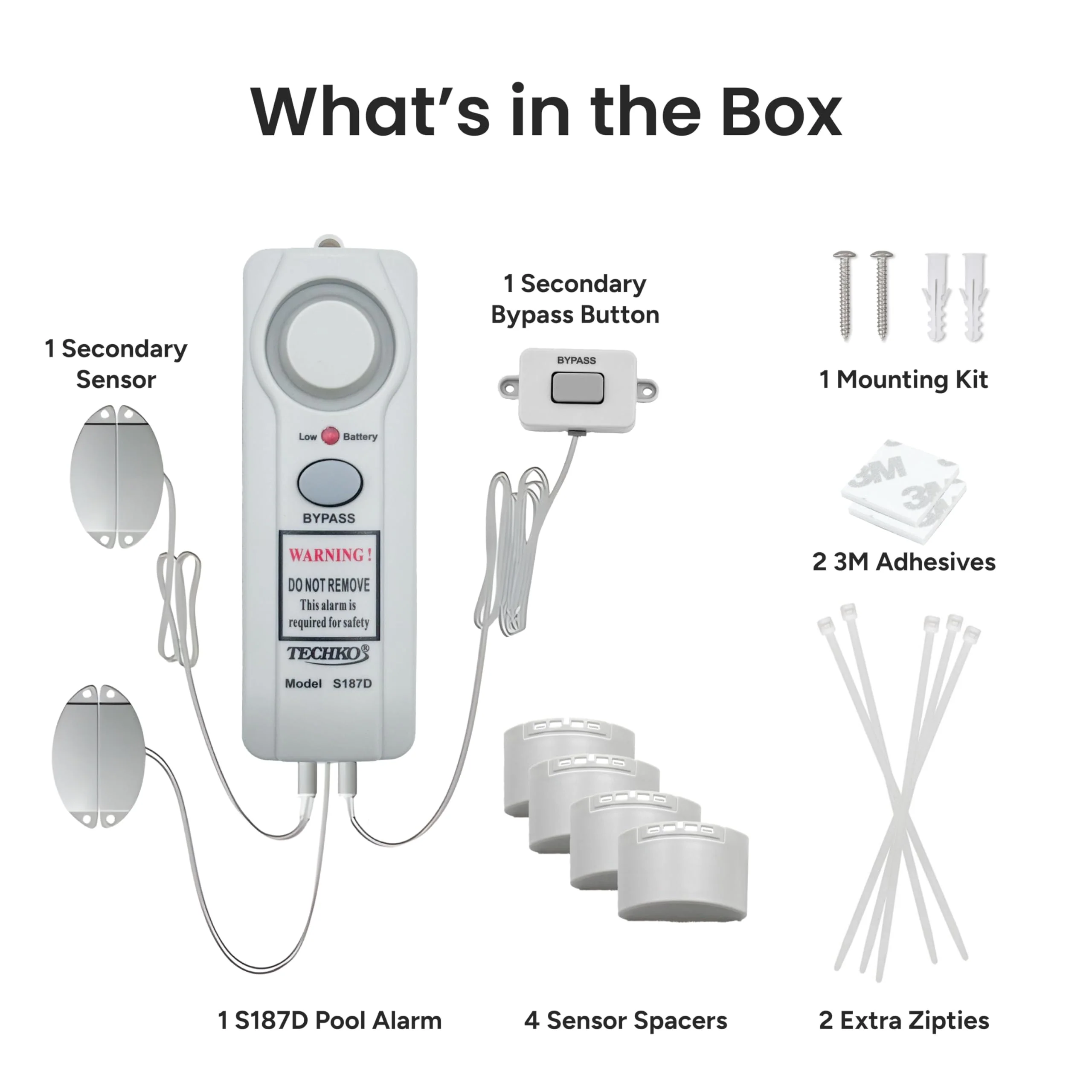 Techko S187D Safe Pool Alarm - Image 4