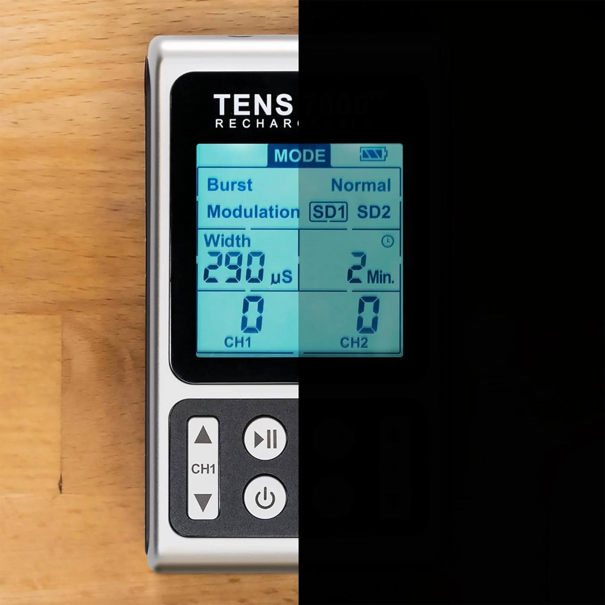 TENS 7000 Rechargeable TENS Unit Muscle Stimulator, 48 Pack Electrodes and Pain Relief Device - Advanced TENS Machine for Effective Back Pain Relief, Nerve Pain Relief, Muscle Pain Relief - Image 5