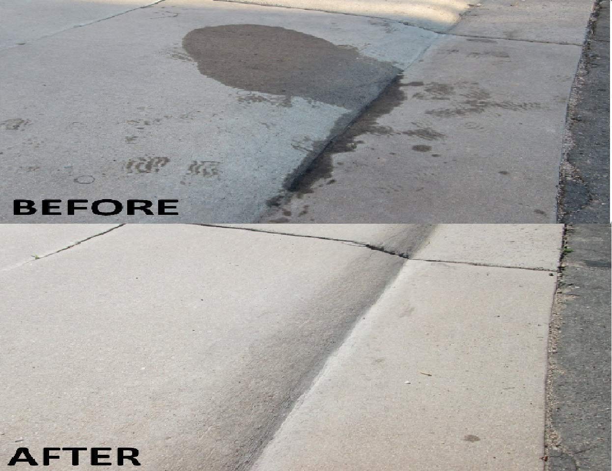 Terminator-HSD Concrete Oil Stain Remover Eco-Friendly Bio-Remediates and Removes Oil & Grease Stains on Concrete and Asphalt Driveways, Garages, Pavers, Patios, Parking Lots and Streets(2 LB) - Image 7
