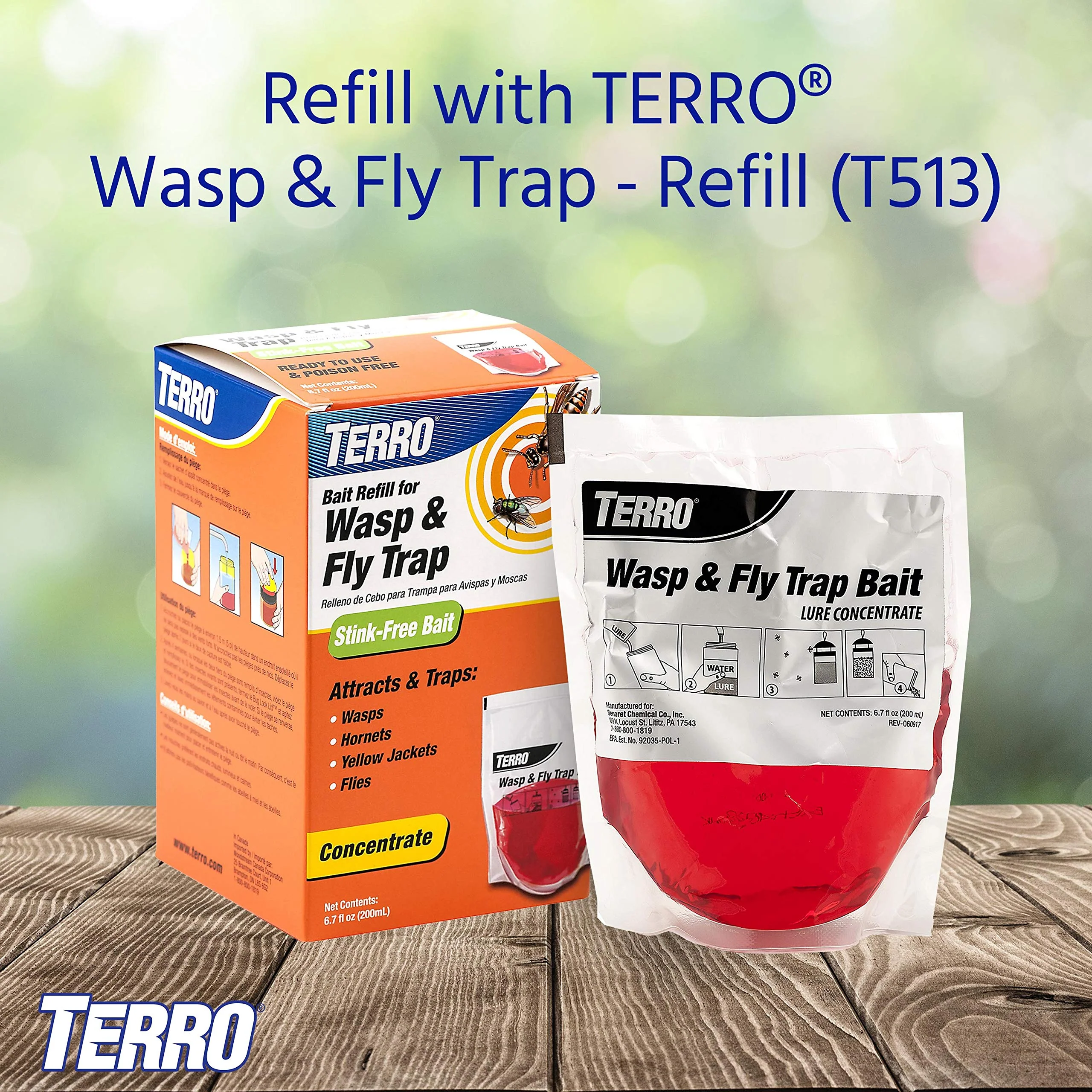 Terro Wasp and Fly Trap - Reusable Trap - Image 4