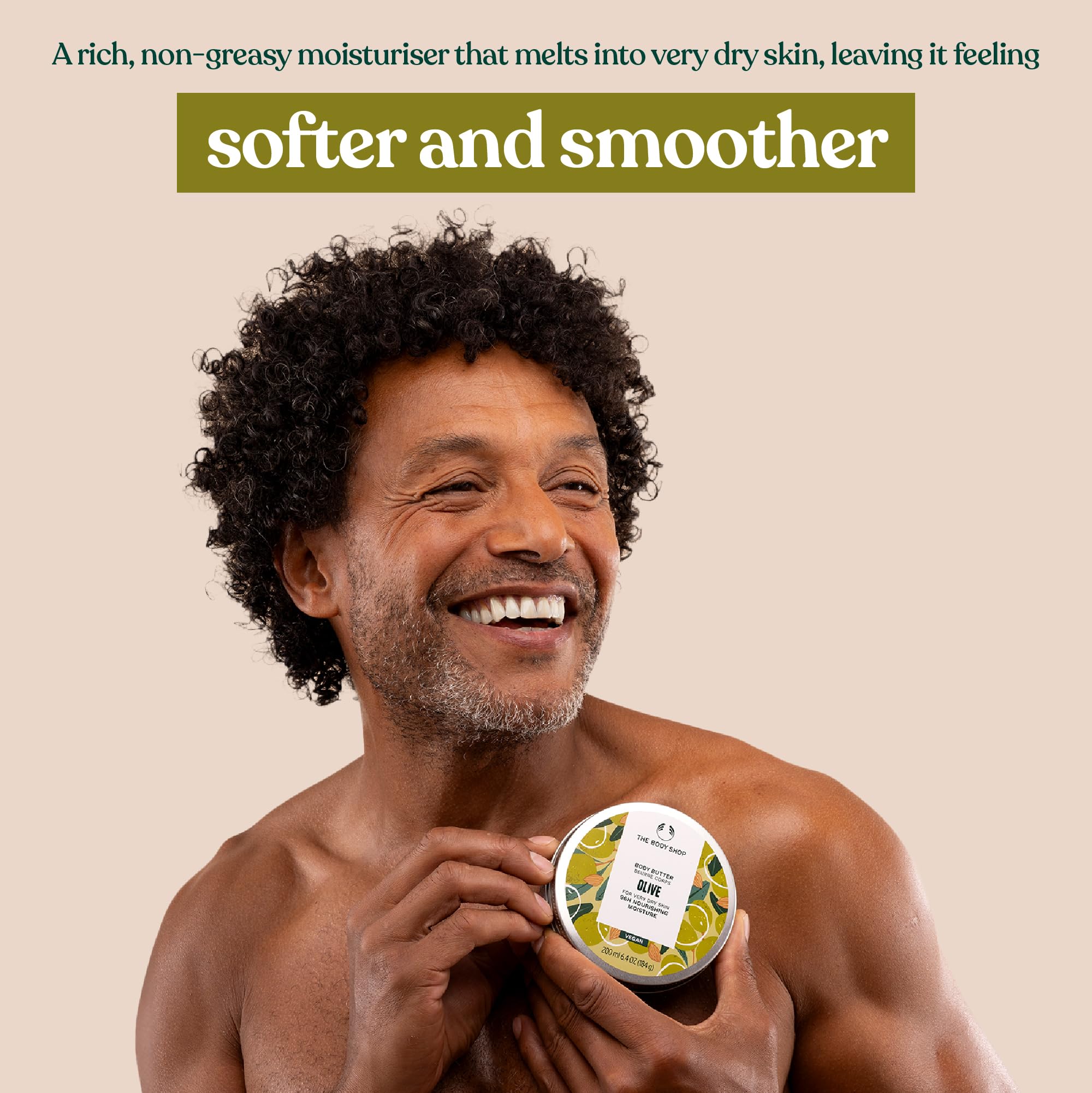 The Body Shop Olive Body Butter – Nourishing & Moisturizing Skincare for Very Dry Skin – Vegan – 6.75 oz - Image 4
