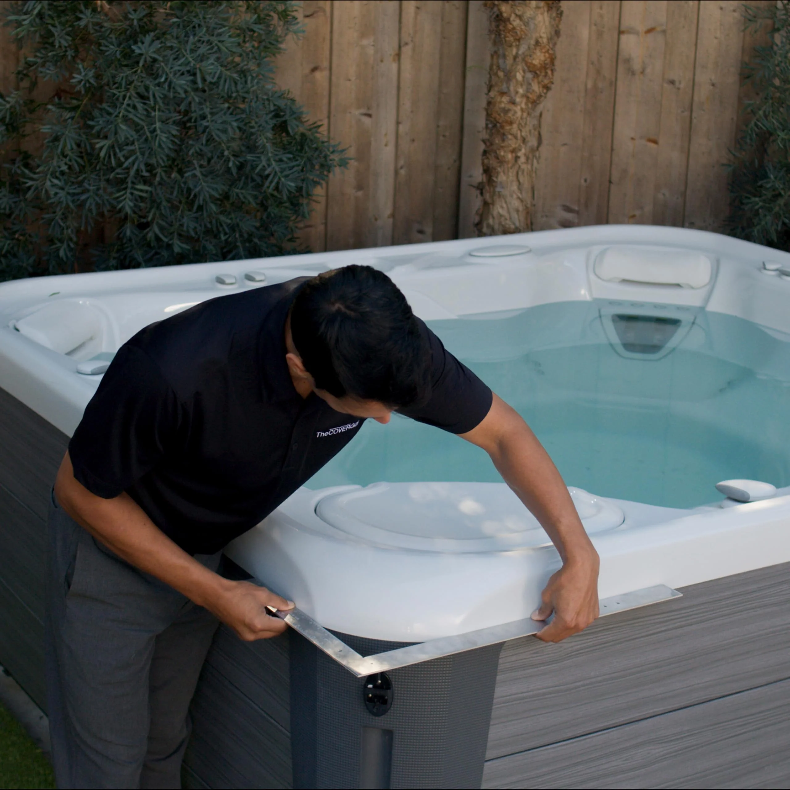 The Cover Guy Premium Hot Tub Cover | Custom Made Replacement Spa Cover | Energy-Saving Hot Tub Covers Built for All Climates | 6, 5, or 4 inch Taper - Image 3