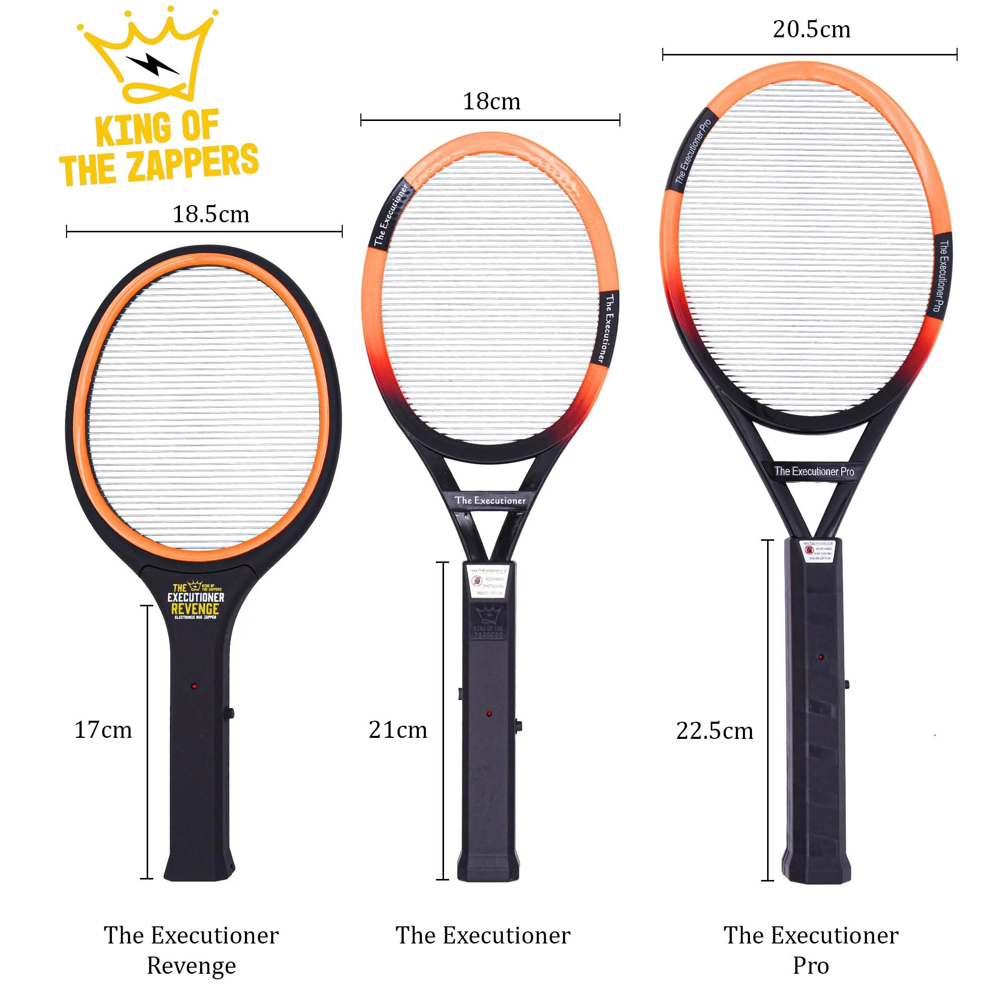 The Executioner Pro Fly Killer Mosquito Swatter Racket Wasp Bug Zapper Indoor Outdoor Over 55cm Long - Image 8