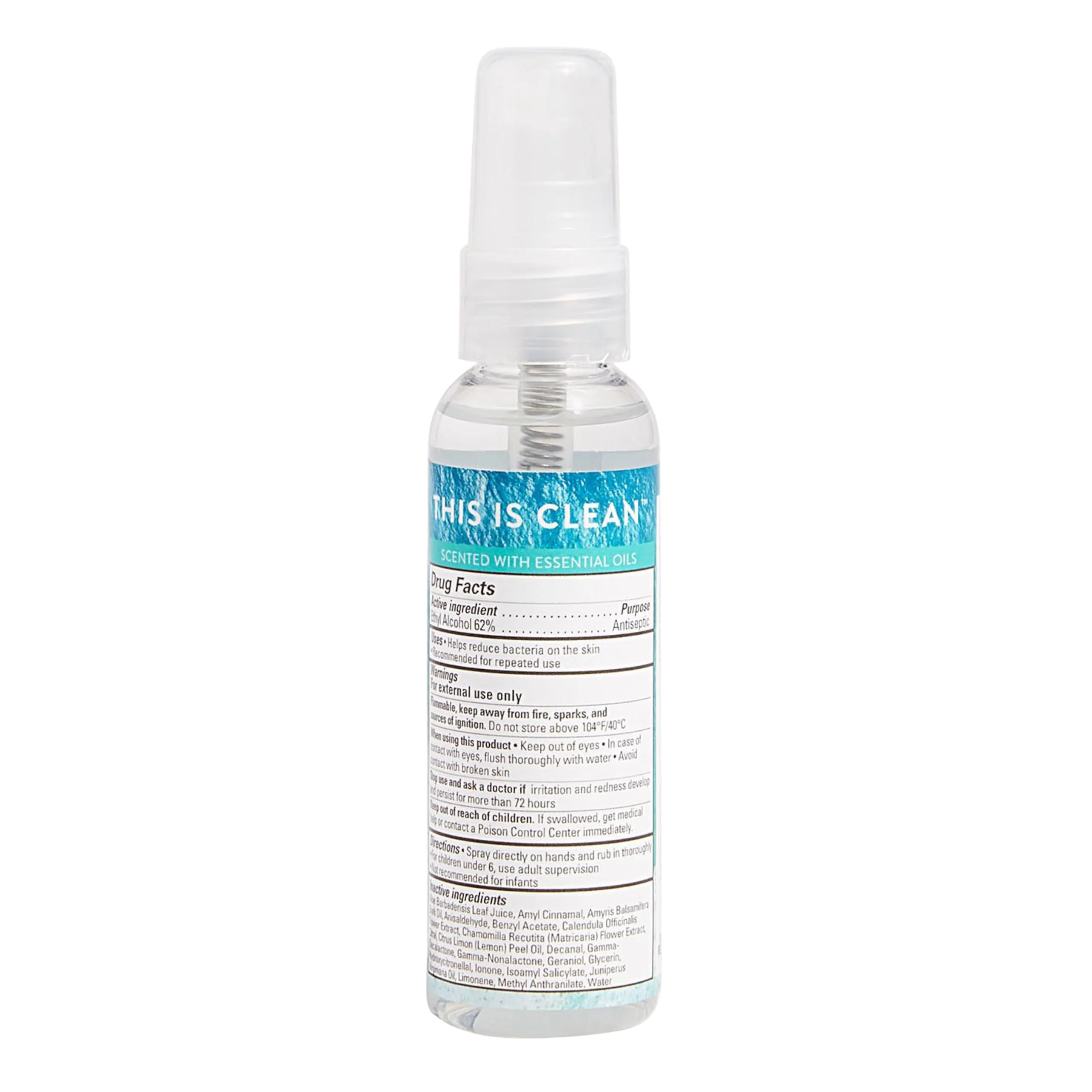 The Honest Company Hand Sanitizer Spray, Lavender Field, 20 Pack, 2 Fl. Oz. - Image 8