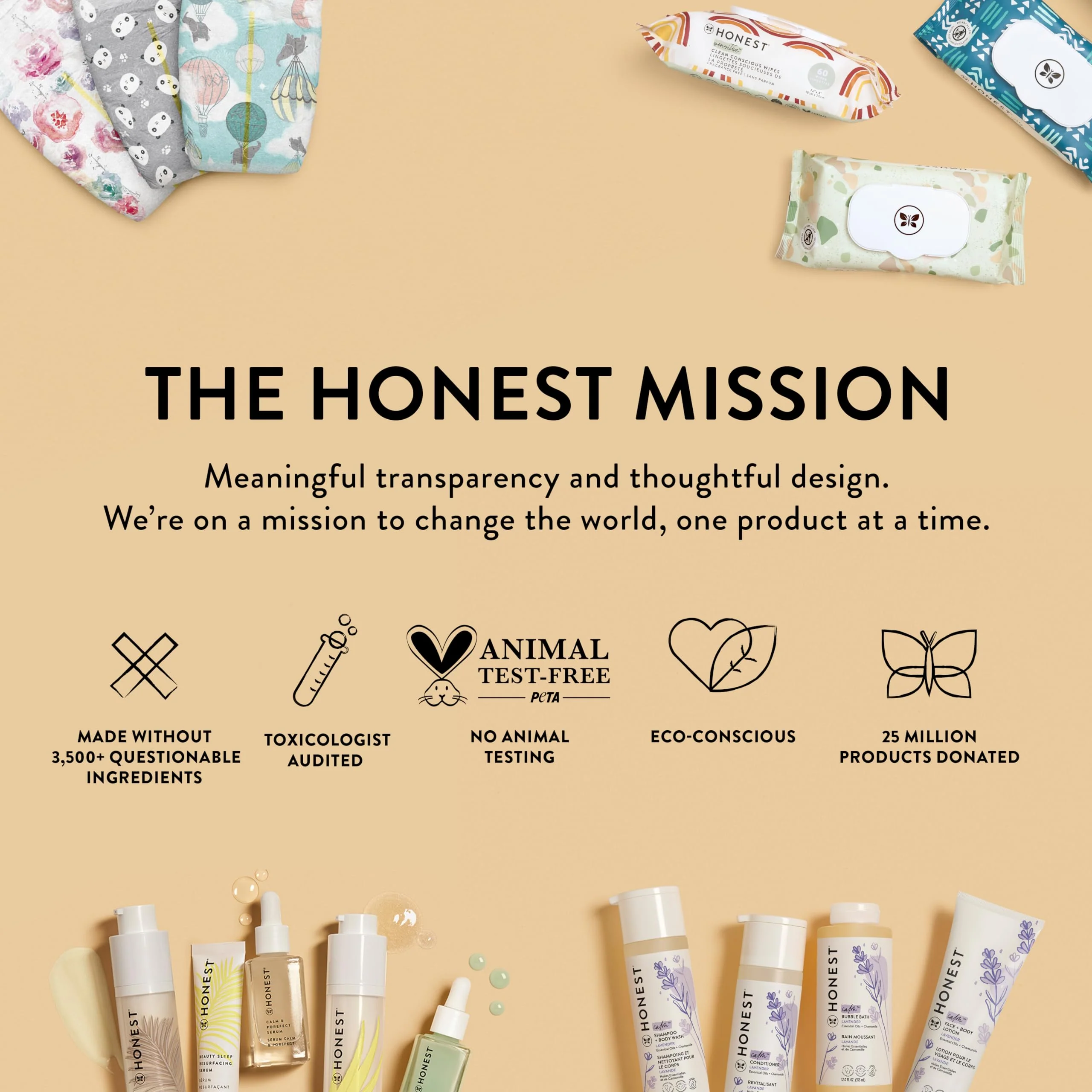 The Honest Company Think Ahead Pre Postnatal DHA Supplement, NSF Certified Non GMO Multivitamin, 60 Count Softgels - Image 2