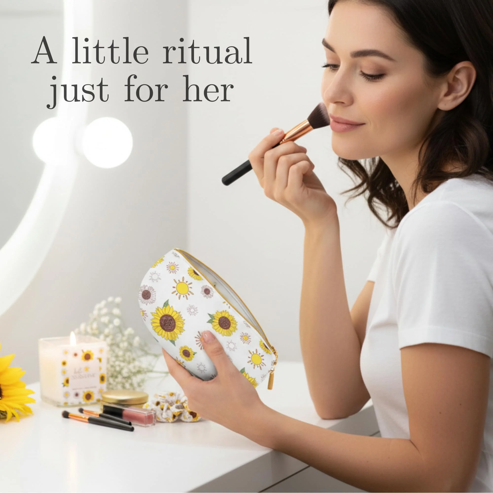The Love Crate Co Gift Baskets for Women, Unique Birthday Gifts, Best Friend Birthday Gift, Get Well Soon, Sending Sunshine Sunflower Gifts for Women, Thinking of You Care Package - Image 7