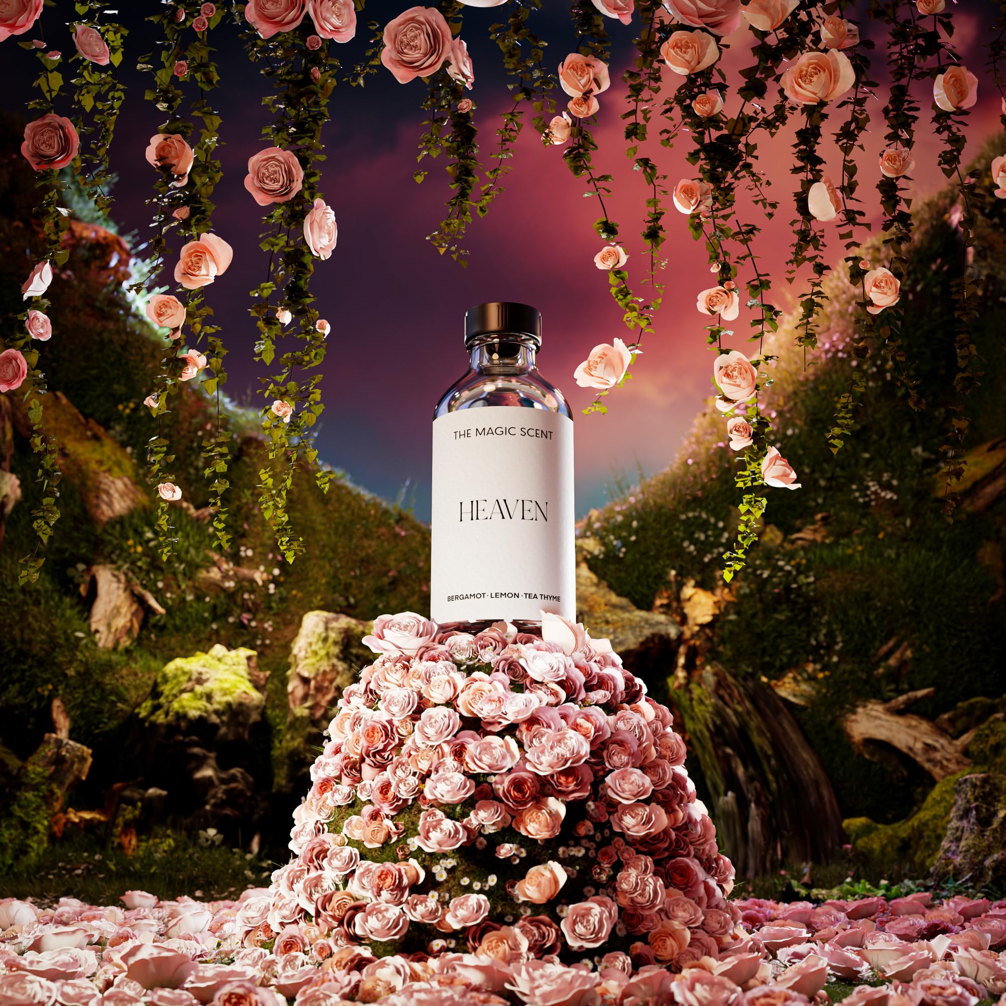The Magic Scent Heaven Hotel Scent Diffuser Oil - Cold-Air & Ultrasonic Fragrance Oil for Diffuser Inspired by The Aria Hotel, Las Vegas - Essential Oils for Diffusers Aromatherapy - 4 fl oz, 120 mL - Image 9