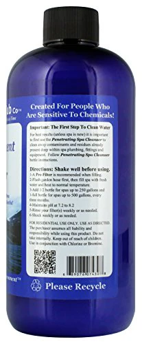 The Natural Hot Tub Company Water Treatment & Conditioner (16oz) – Natural Enzyme Spa Clarifier Softens Skin, Stabilizes pH & Keeps Water Clear for 3 Months – Eco Friendly Solution - Image 2