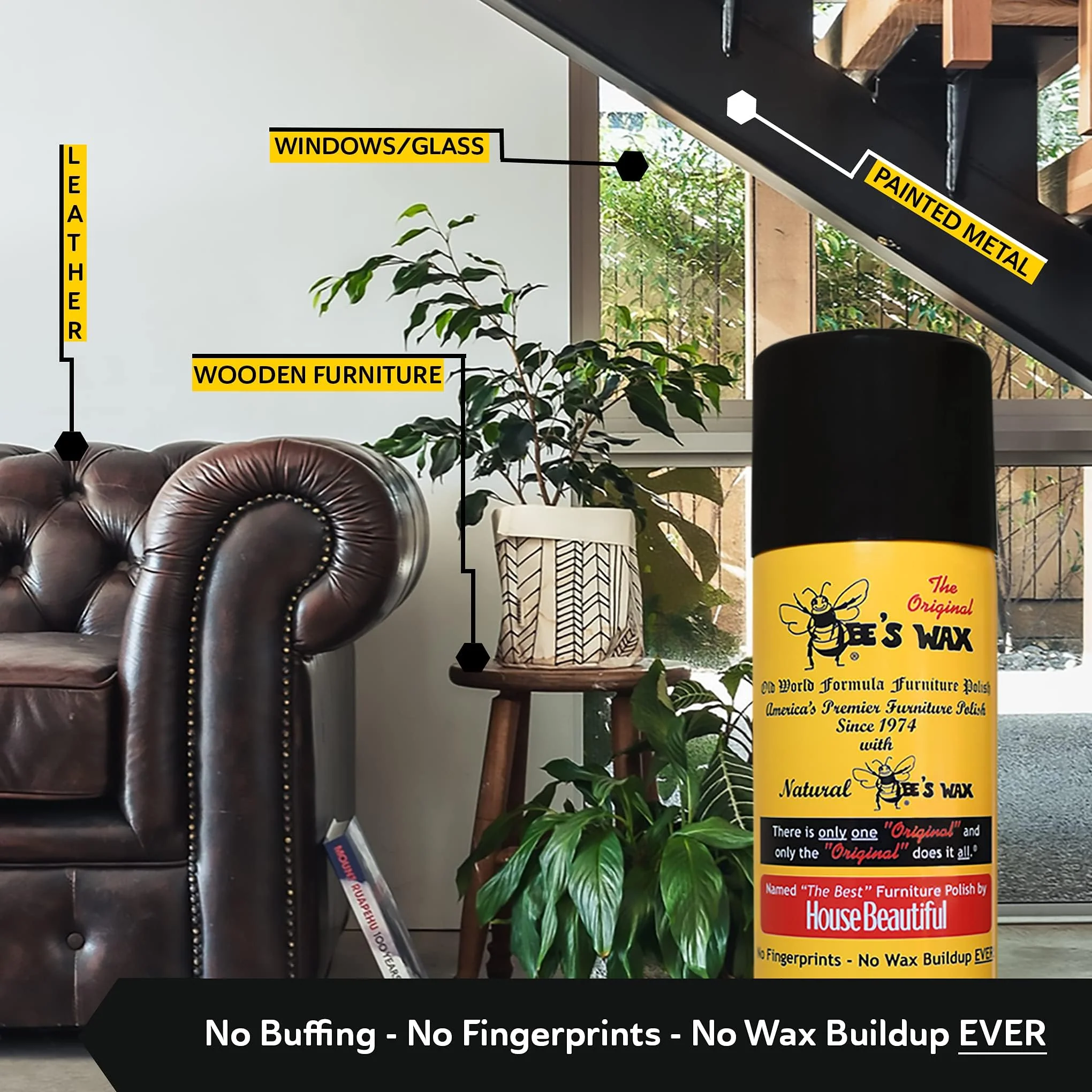 The Original BEE'S WAX Old World Formula Furniture Polish - 4 Pack - Image 5