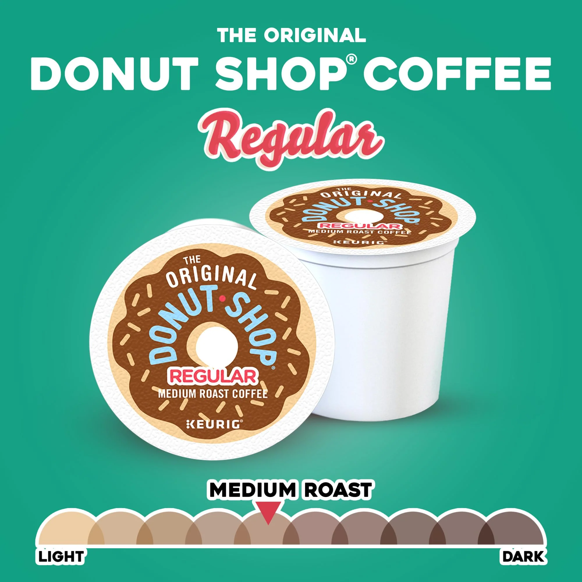The Original Donut Shop Regular, Single-Serve Keurig K-Cup Pods, Medium Roast Coffee Pods, 48 Count - Image 13