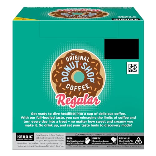 The Original Donut Shop Regular, Single-Serve Keurig K-Cup Pods, Medium Roast Coffee Pods, 48 Count - Image 2
