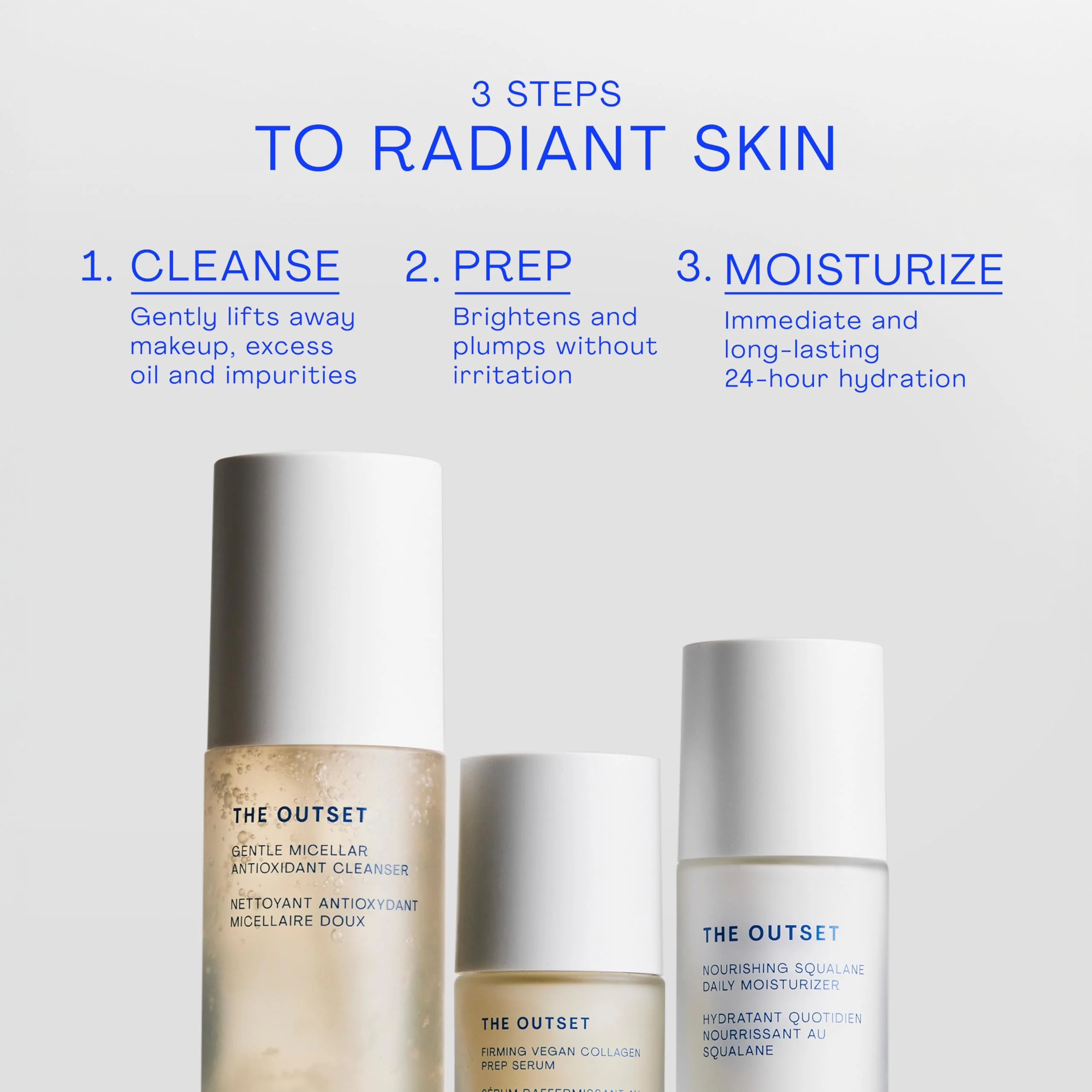 The Outset Squalane Daily Face Moisturizer, Hydrating Barrier Repair Face Cream, Non-Comedogenic, Fragrance-Free, Gluten Free Clean Vegan Facial Moisturizer for Sensitive & All Skin Types – 1.7 fl oz - Image 2