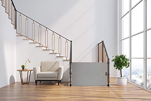 The Stair Barrier Banister to Banister No Drill Baby Gate for Stairs - Fabric Excellence Easy Setup Maximum Security with Portable Pet Gate for Stairs - Climb-Proof Neat and Tidy Fabric Baby Gate - Image 9