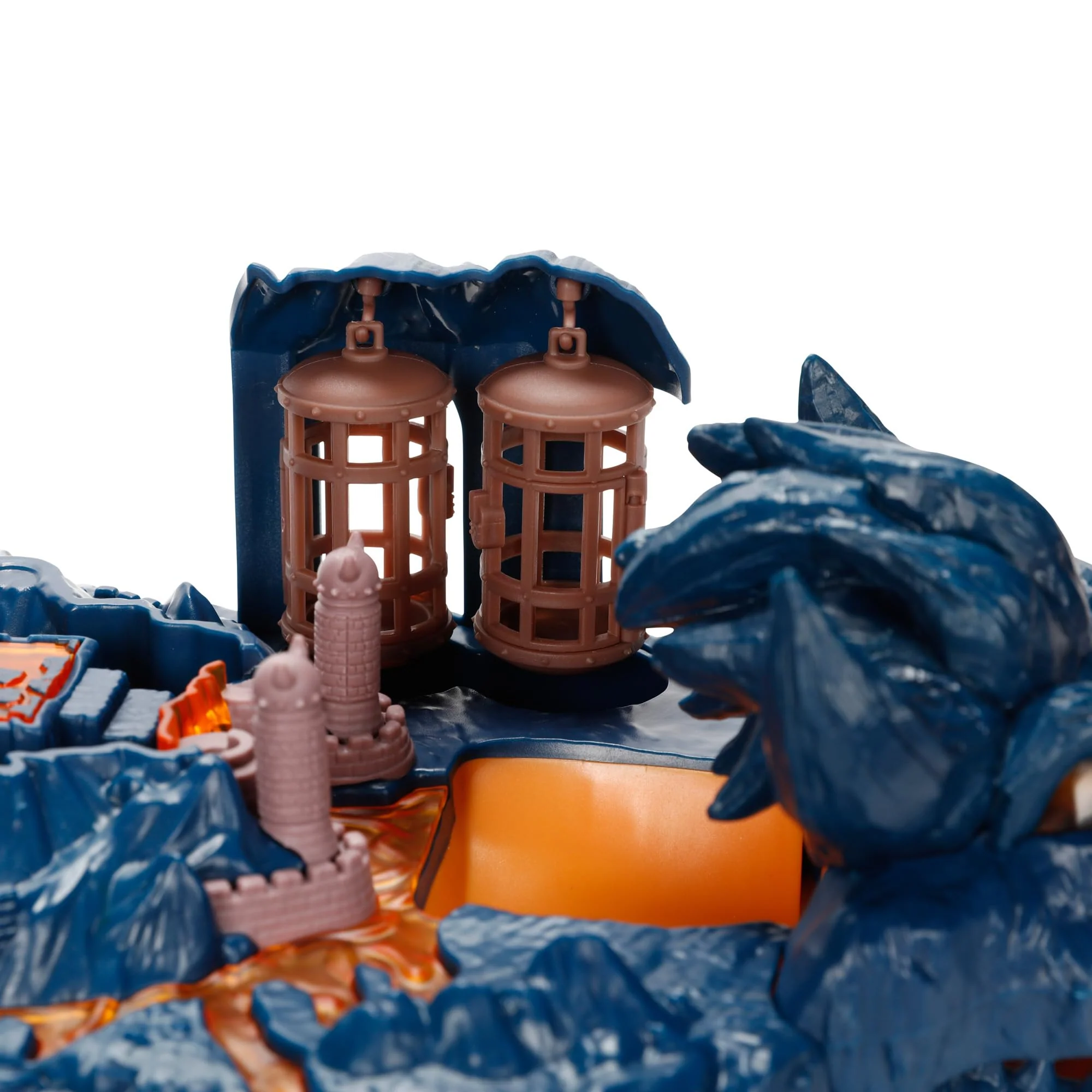 The Super Mario Bowser Island Castle Playset with 2.5” Bowser Action Figure & Interactive Pieces - Image 3