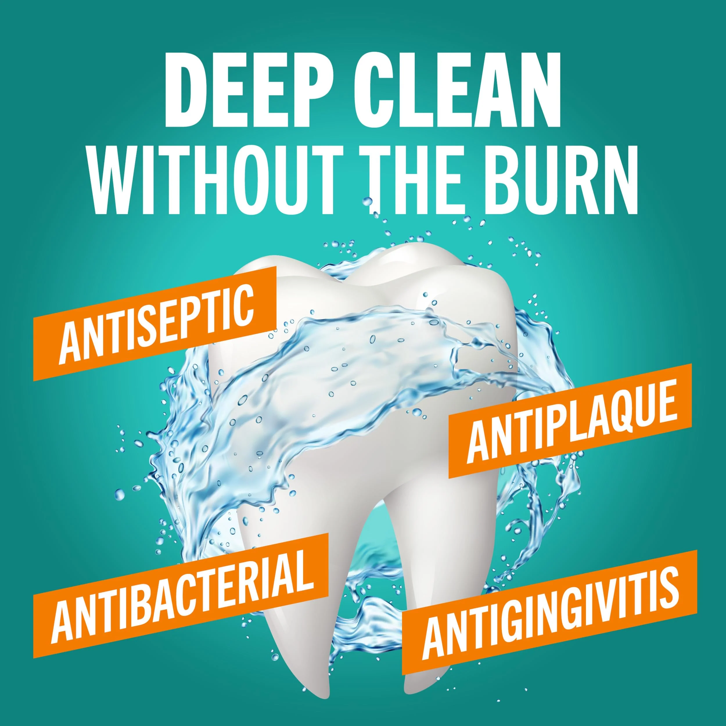 TheraBreath Deep Clean Mouthwash, Antiseptic Benefits, Fresh Mint Flavor, Dentist Formulated, Alcohol Free, 16 fl oz (Pack of 2) - Image 3