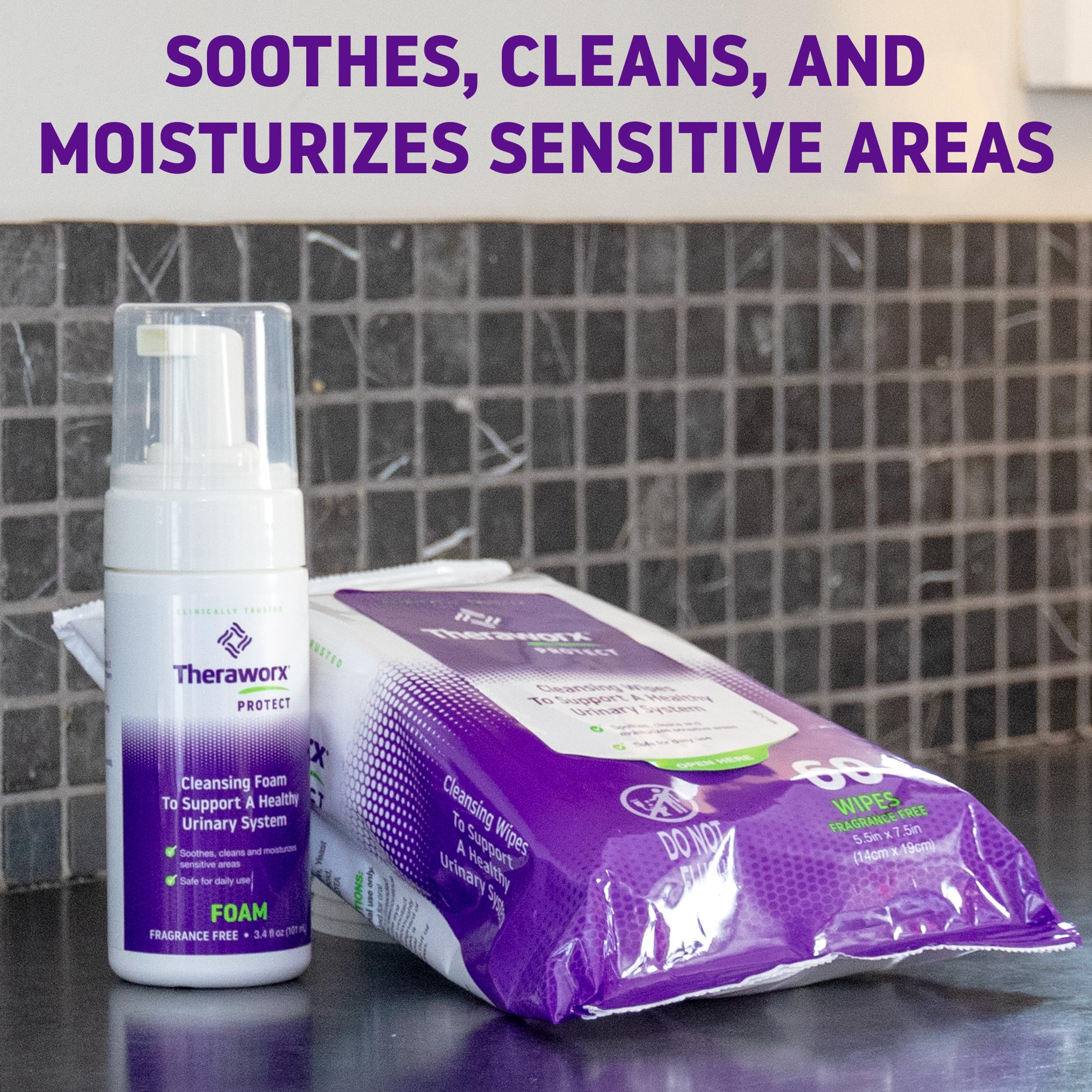 Theraworx Protect U-Pak - Daily Cleansing Kit To Help Support A Healthy Urinary System (Pack of 1) - Image 6