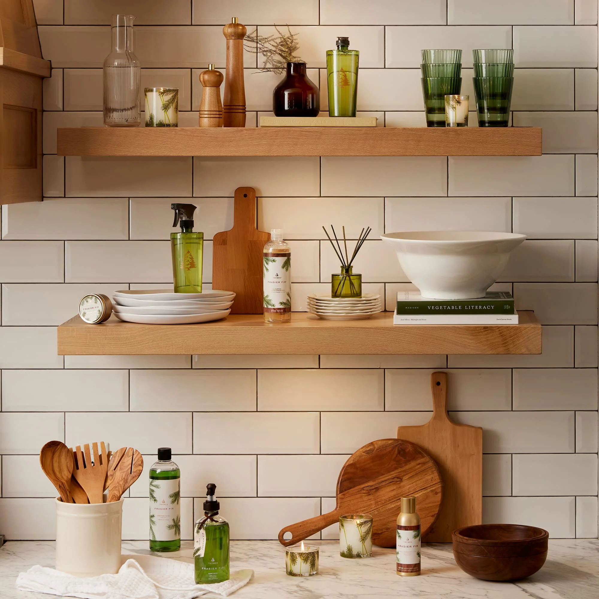 Thymes Frasier Fir All-Purpose Cleaner - Biodegradable Cleaner with Natural Essential Oils - Household Spray for Cleaning Bathrooms, Kitchens, Counters, and Other Surfaces (16 fl oz) - Image 3