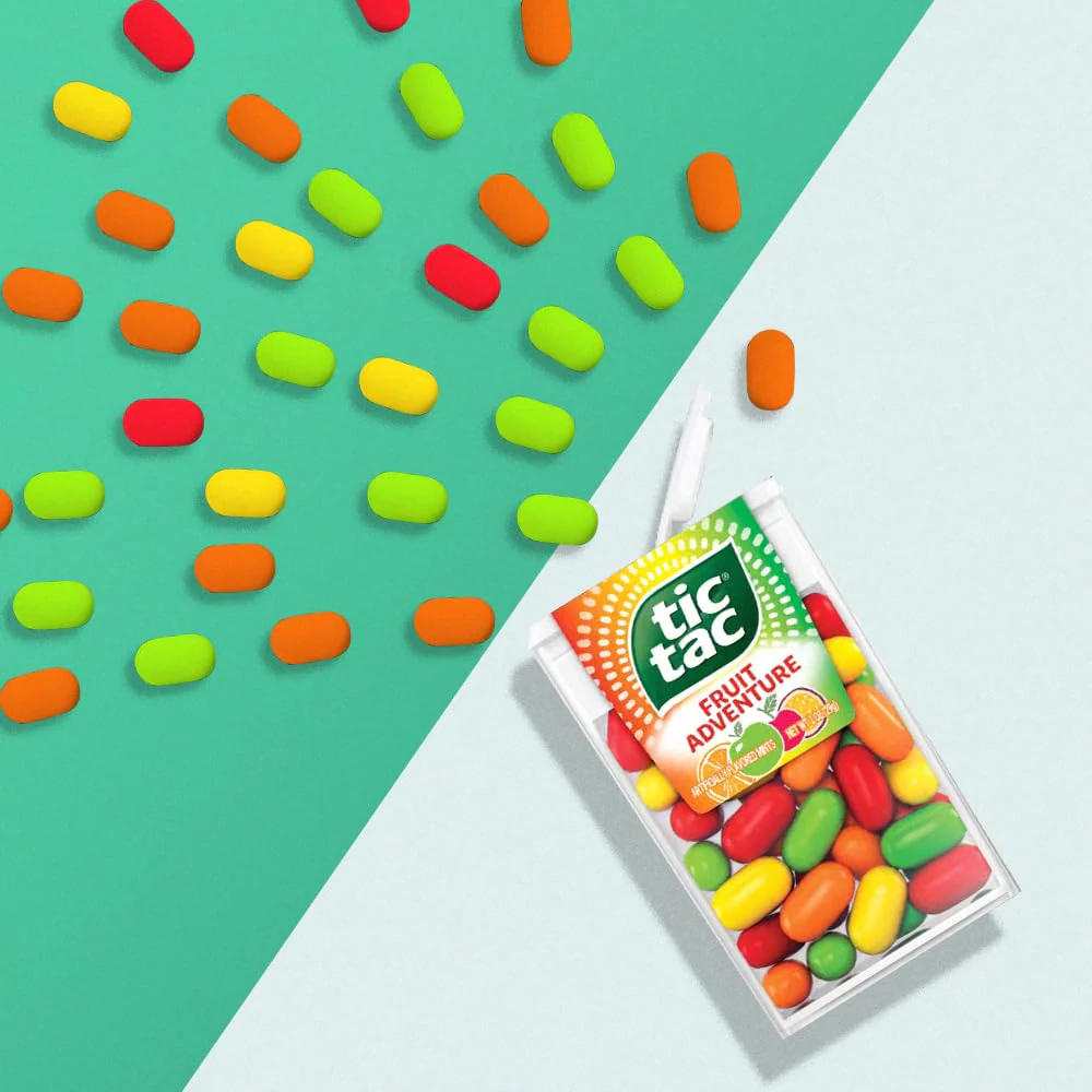 Tic Tac 8 Mint Sweets For Refreshment 8 Flavors (Fruit Adventure, Lime & Orange, Cherry Cola, Berry Bliss, Fresh Mint, Strawberry, Orange, Citrus) Sold By VR Angel - Image 6