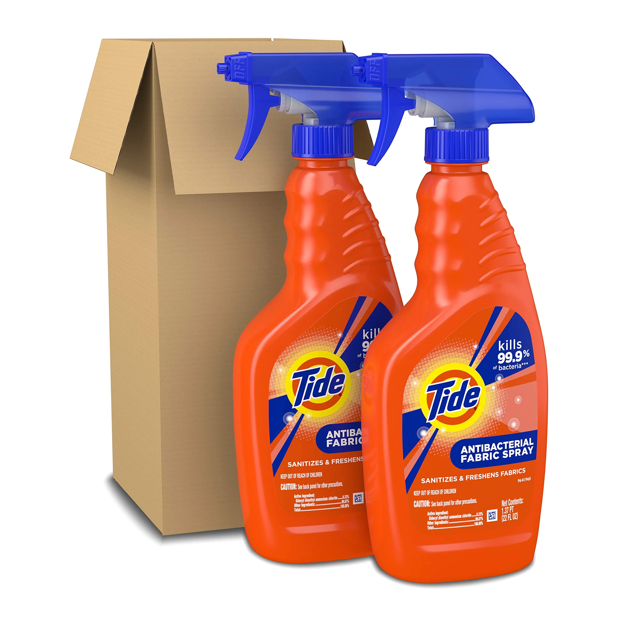 Tide Antibacterial Fabric Spray, 2 count, 22 fl oz each - Image 2