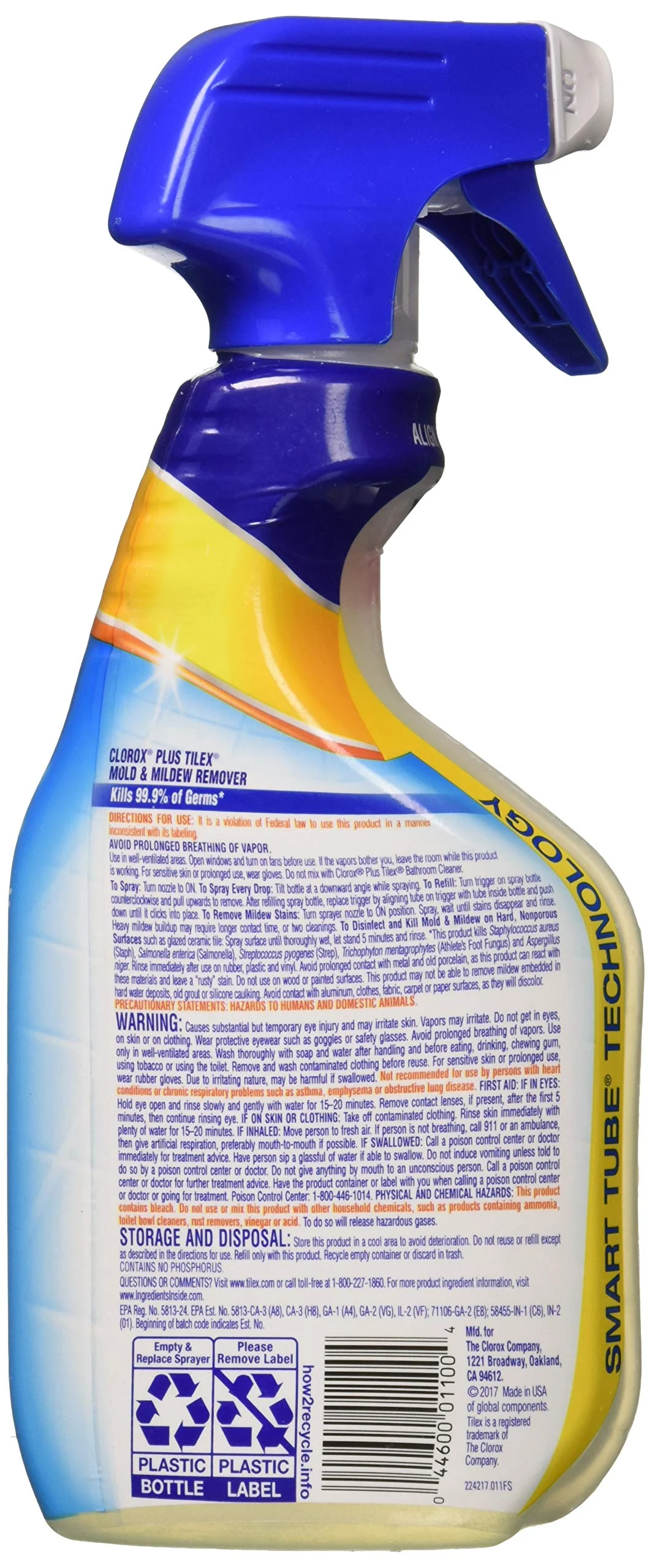 Tilex 01100 Mold and Mildew Remover, 16 Ounce, 1 Bottle - Image 2