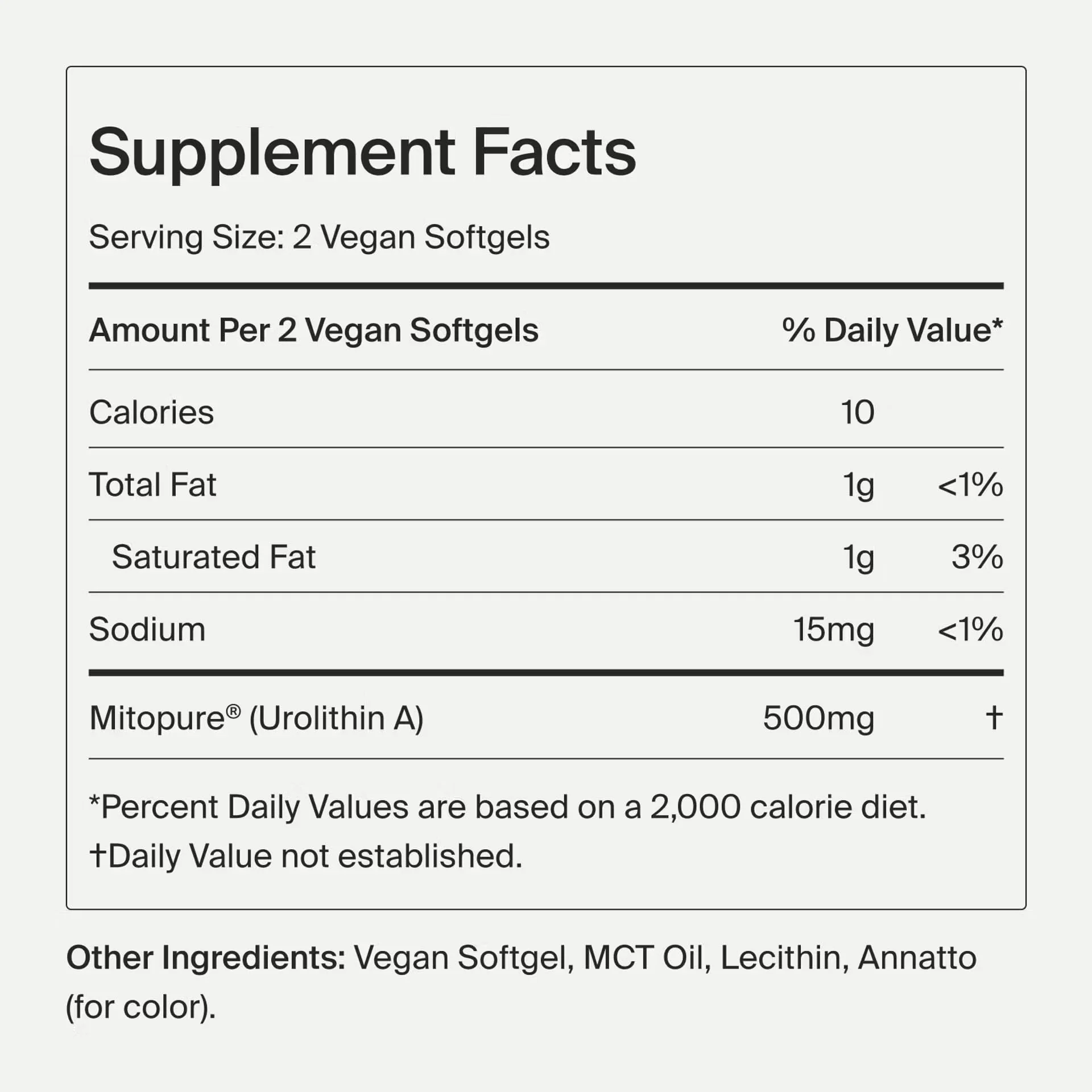 Timeline Mitopure Urolithin A Supplement - Clinically Proven Support for Healthy Aging and Cellular Renewal - Mitoceutical for Muscle Strength and Longevity - 60 Softgels - Image 3