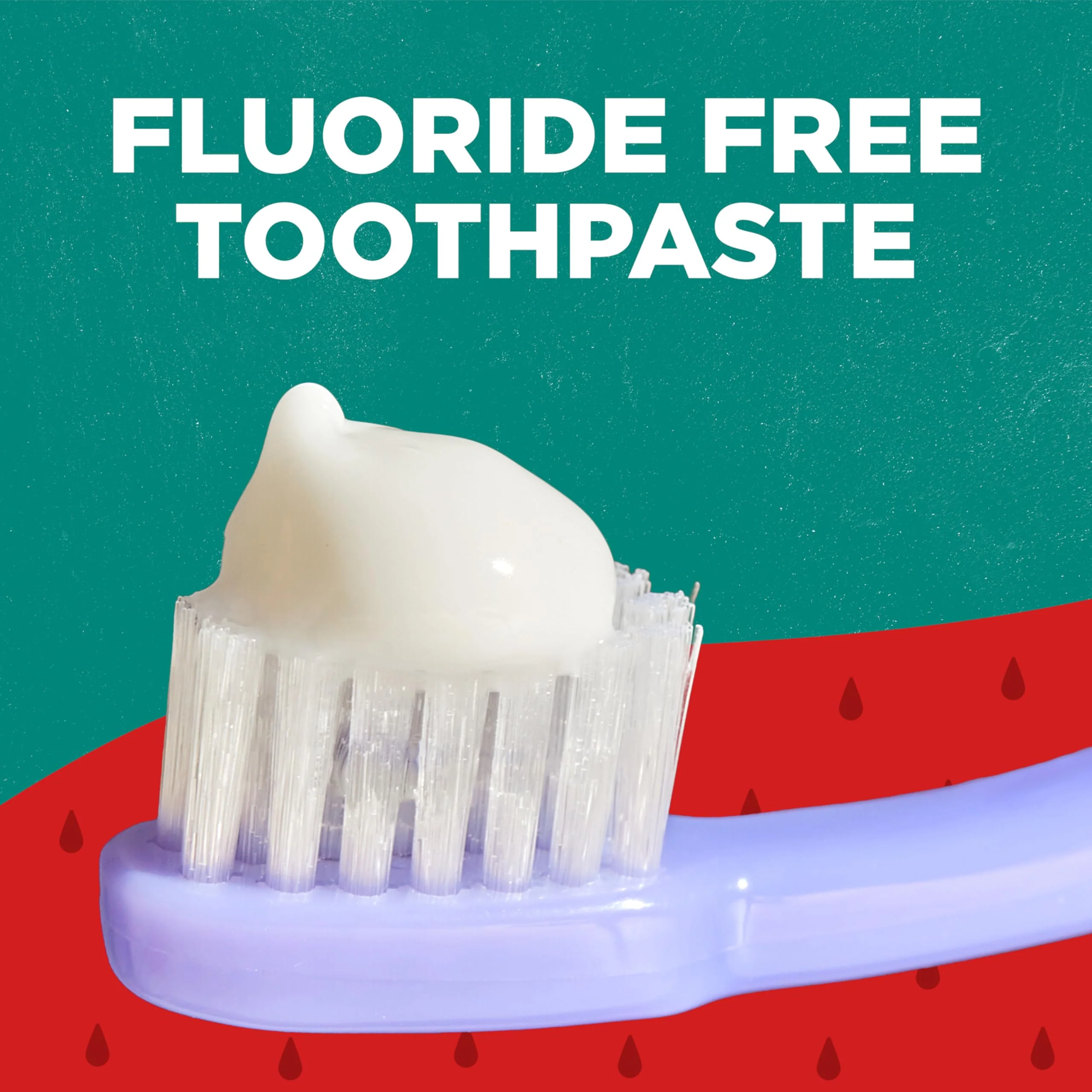 Tom's of Maine Natural Kid's Fluoride Free Toothpaste, Ages 2+, Silly Strawberry, 5.1 oz. 3-Pack (back in original formula) - Image 3