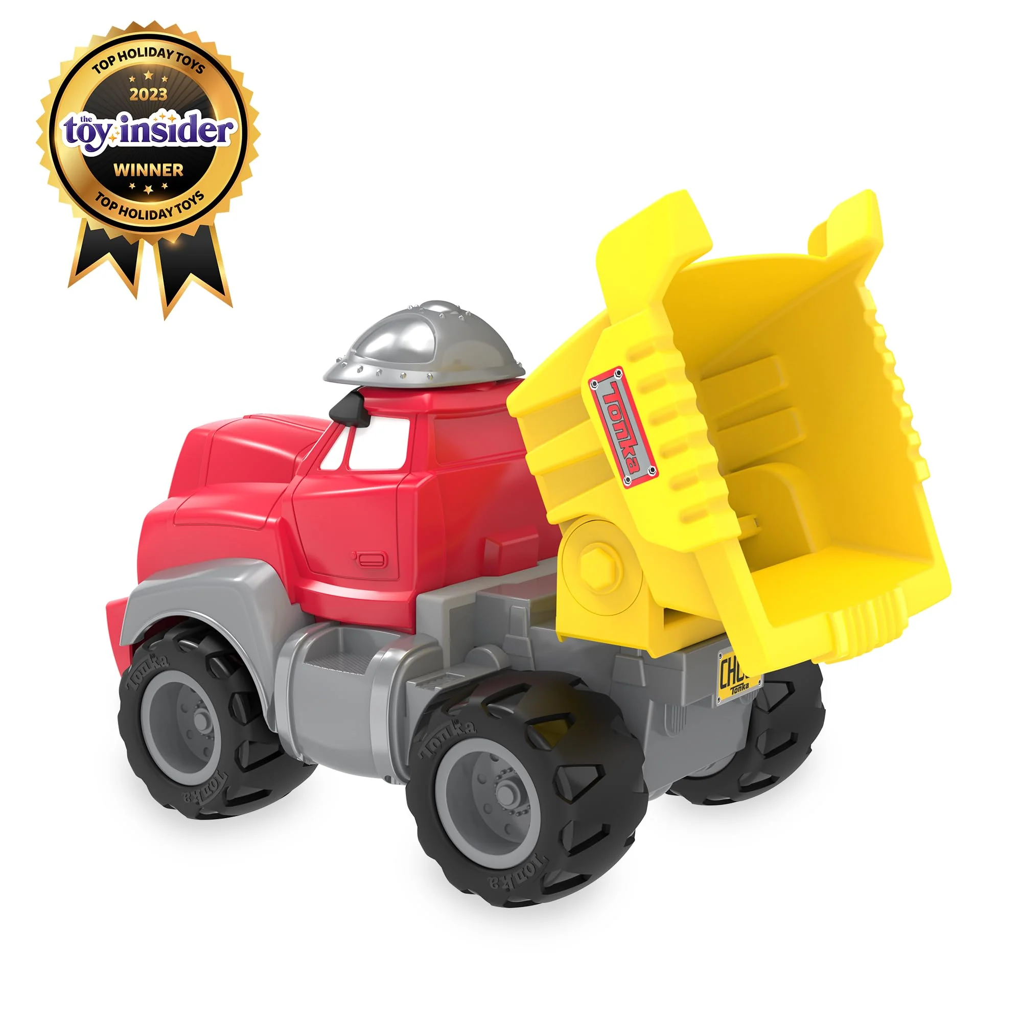 Tonka 06269 Interactive Talking Truck Toy for Toddlers Ages 2+ - Made of Sturdy Plastic with 20+ Sounds, Multicolor - Image 3
