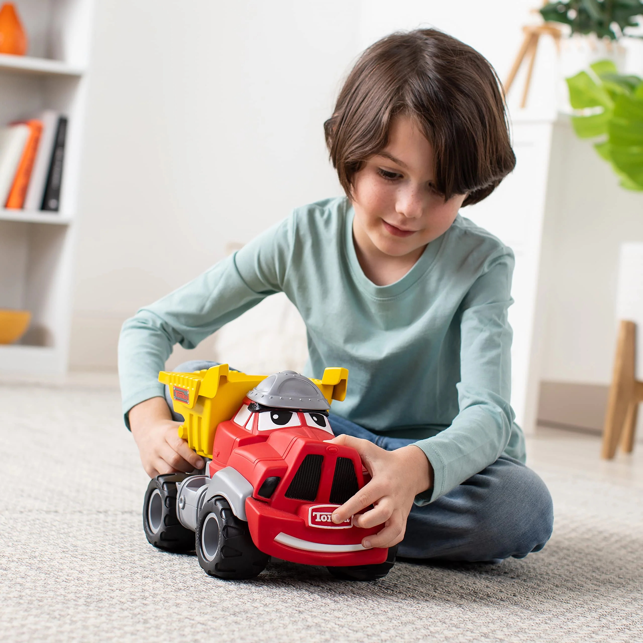 Tonka 06269 Interactive Talking Truck Toy for Toddlers Ages 2+ - Made of Sturdy Plastic with 20+ Sounds, Multicolor - Image 5