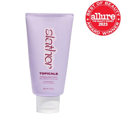 Topicals Slather Exfoliating Body Serum - With Retinol, Squalane, Urea and AHAs for Bumpy, Rough or Textured Skin - AHA Exfoliating Serum for Body (5 Fl Oz) - Image 7