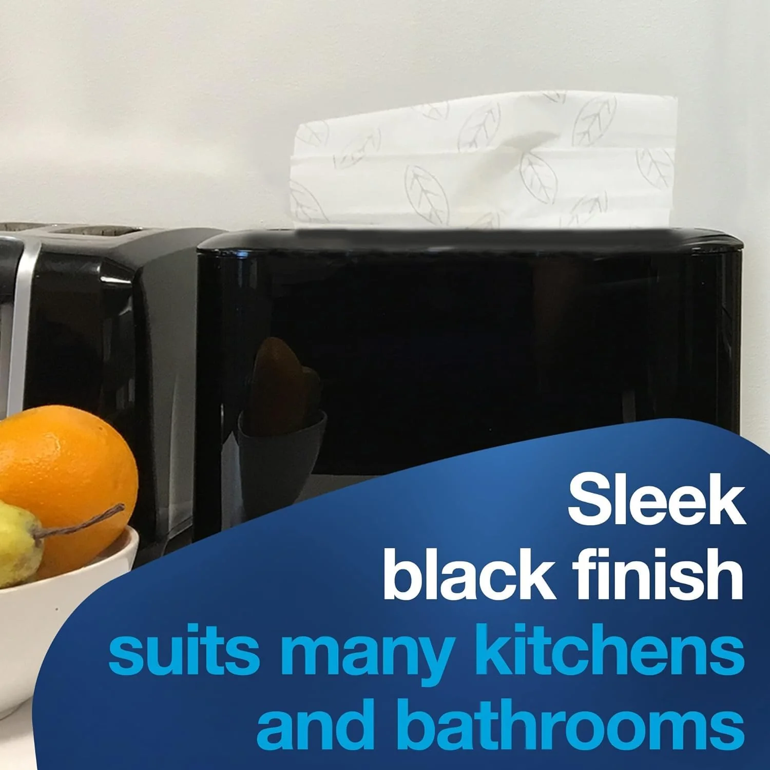 Tork Xpress Paper Towel Dispenser, Black, Single-Dispensing, Compatible with H2 Refills, Space-Saving Design (302028) - Image 5