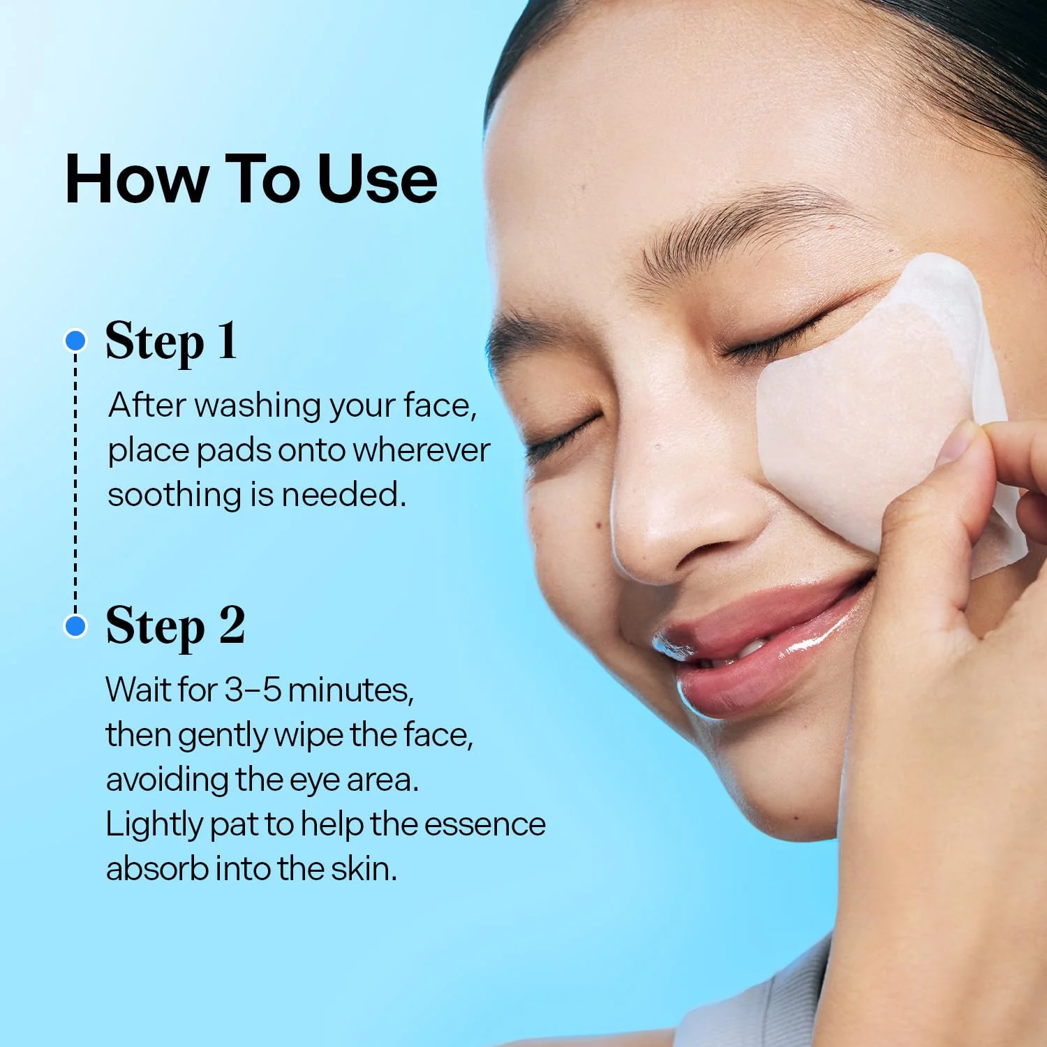 Torriden DIVE IN Multi Pad (80 pads) | Serum infused Facial Pads for Cooling, Soothing, Hydrating Spot Masking | Hyaluronic Acid, Panthenol, Allantoin - Image 5