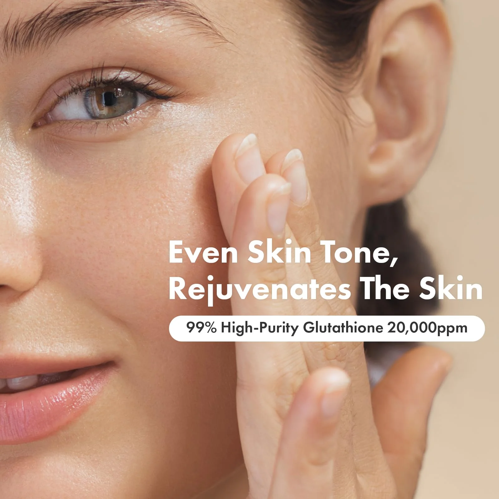 TOSOWOONG Glutathione Serum with 20,000ppm Glutathione, Niacinamide and hyaluronic acid, Dark Spot, Improve skin elasticity, Revitalize complexion, Korean Skincare, 30ml, 1.01 fl. oz. - Image 6