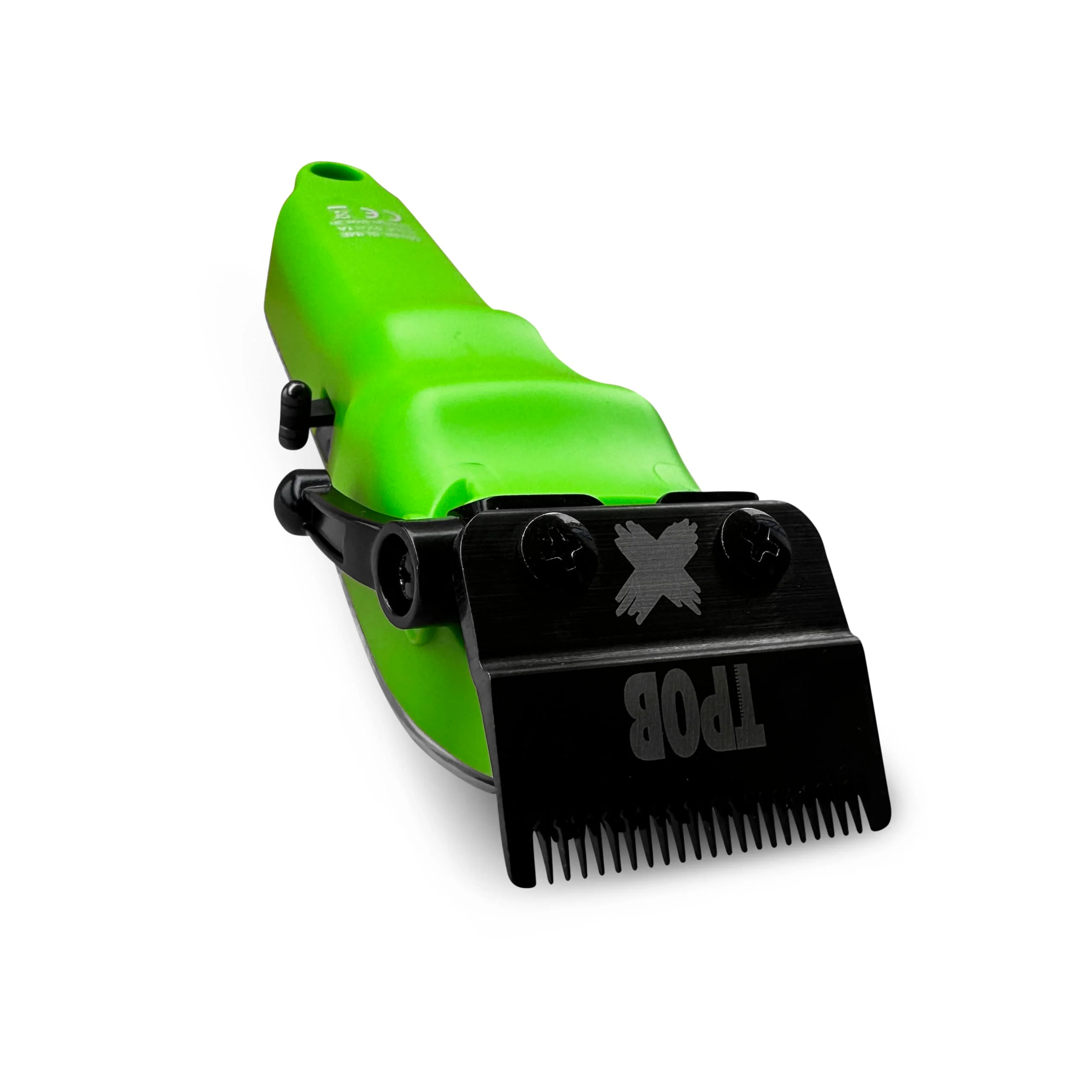 TPOB Slime 2 Barber Hair Clippers for Men 6800 RPM with Matte Green Case and X Fade Blade - Image 7