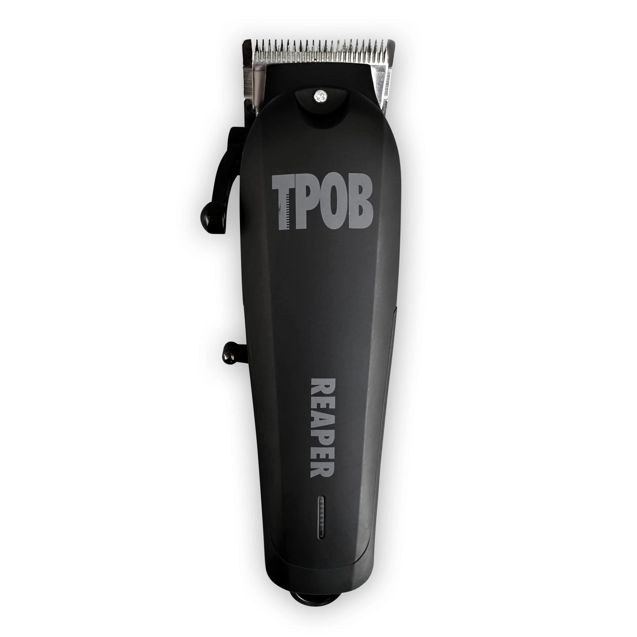 TPOB Slime 2 Barber Hair Clippers Trimmer Shaver Set for Men with Matte Green Case and X Fade Blade (Blackout) - Image 3