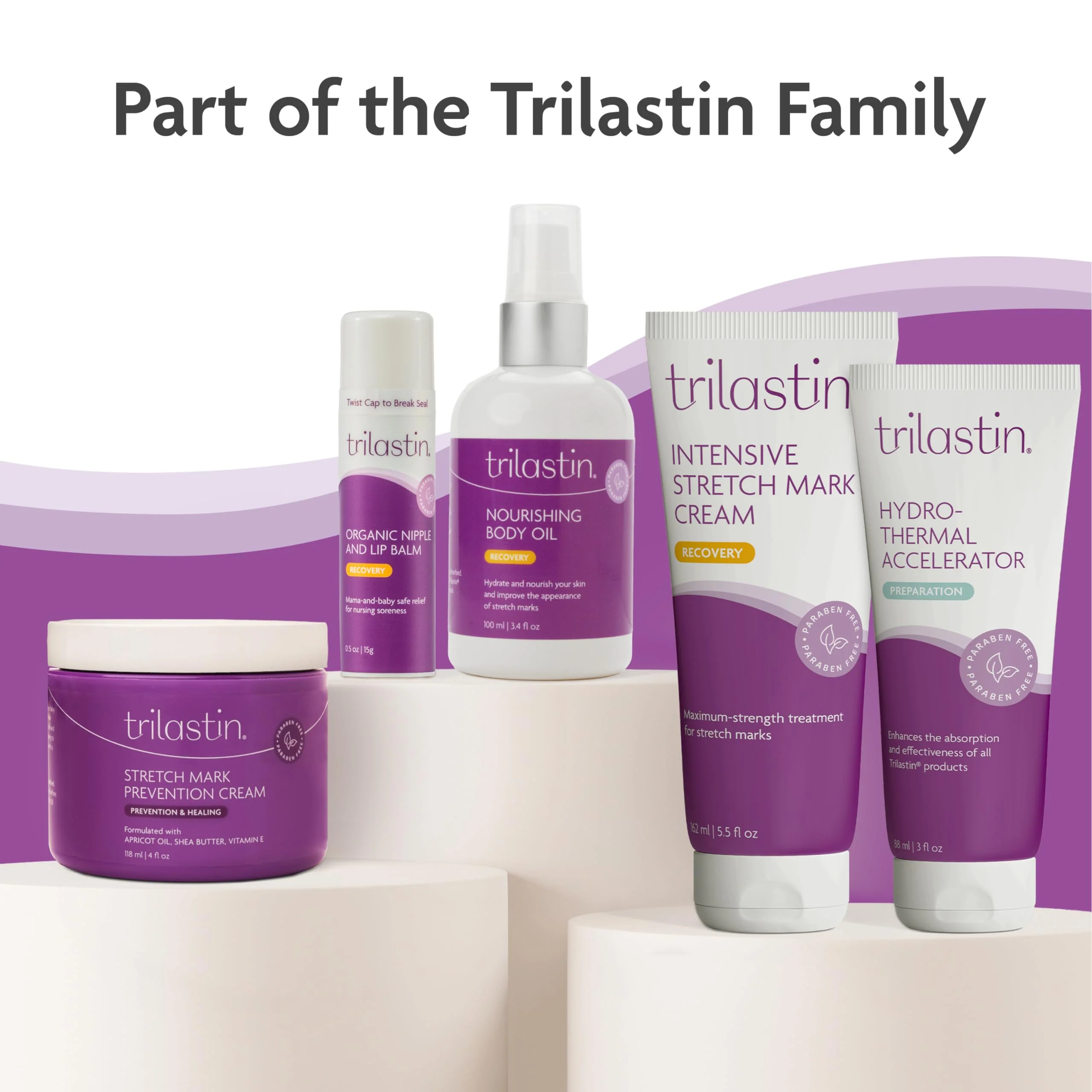 TriLASTIN Belly Masks - Belly Masks for Pregnant Women - Hydrating & Soothing for Itchy Skin - Reduces Stretch Marks - Safe for Sensitive Skin - Paraben & Phthalate-Free - Made in USA - 4 Pack - Image 2